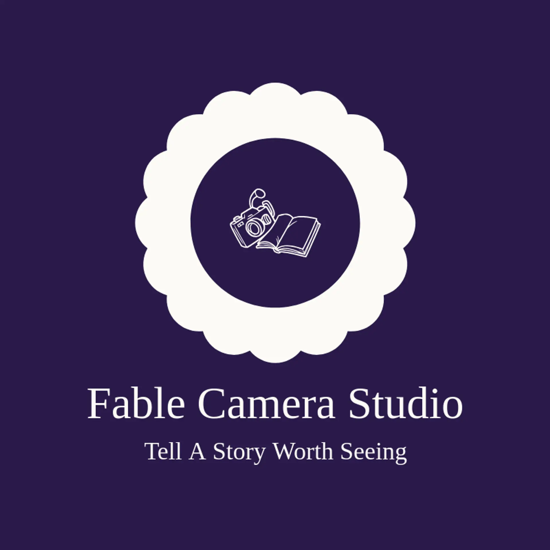 Fable Camera Studio logo for video camera