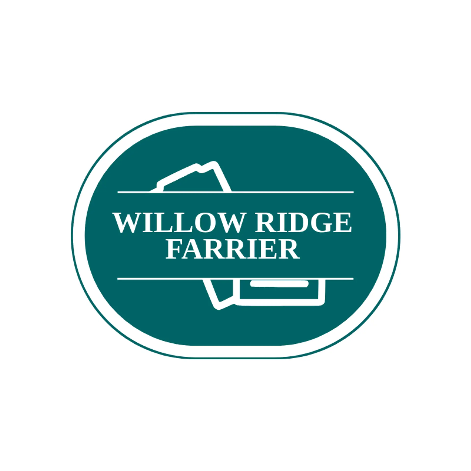 Willow Ridge Farrier logo for farrier