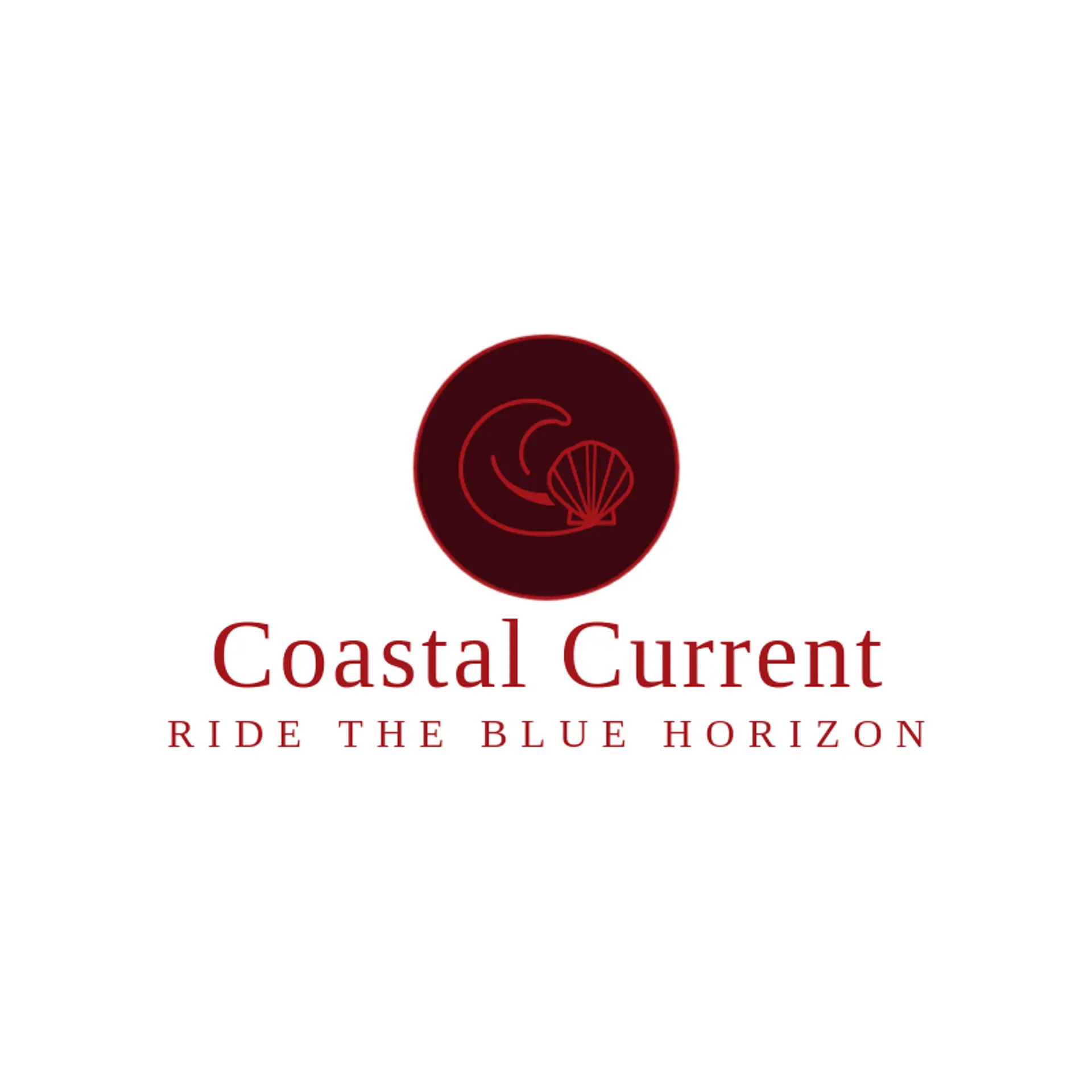 Coastal Current logo for beach