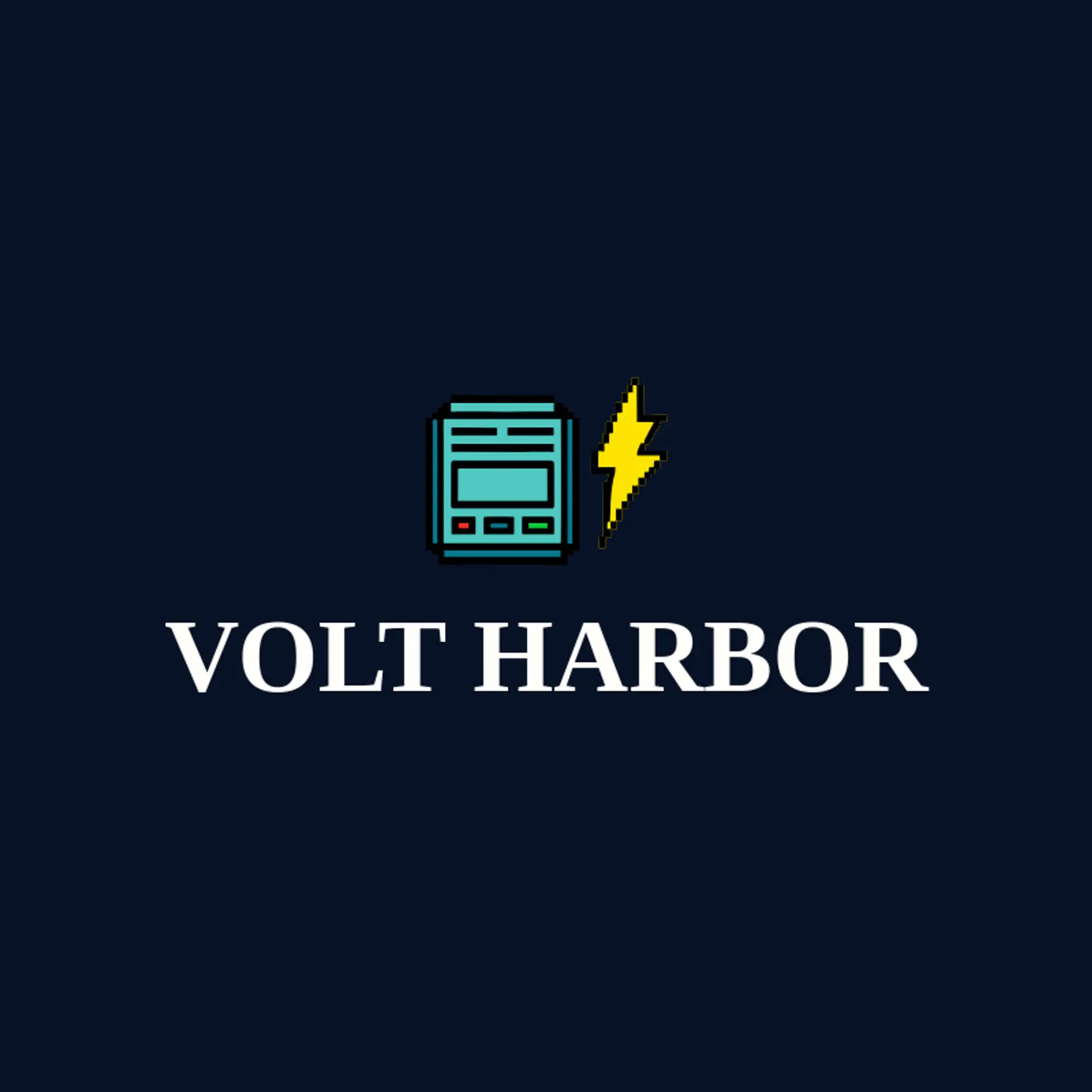 Volt Harbor logo for electronics