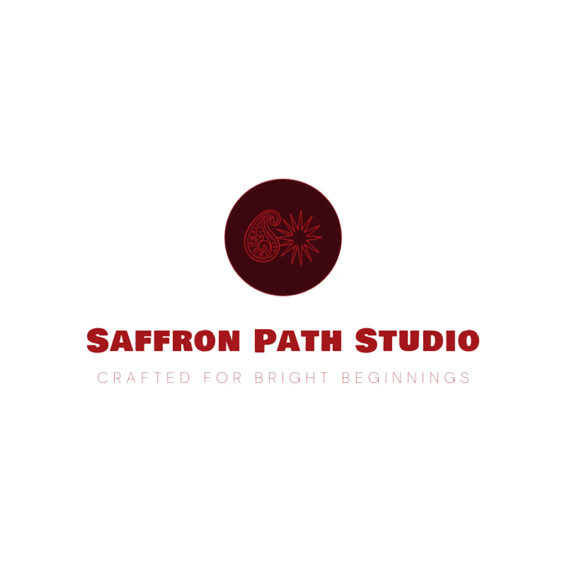 Saffron Path Studio logo for indian
