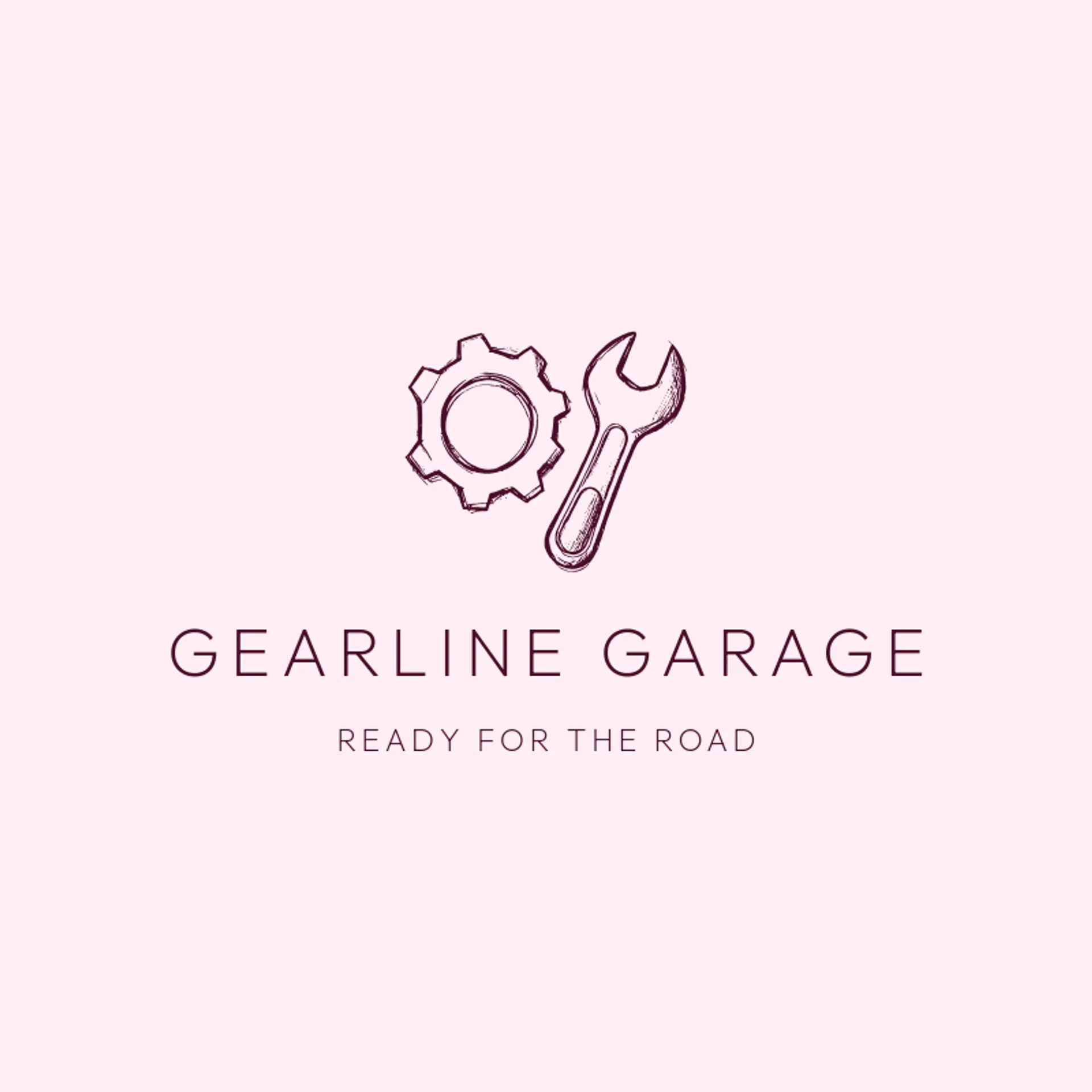 Gearline Garage logo for motor shop