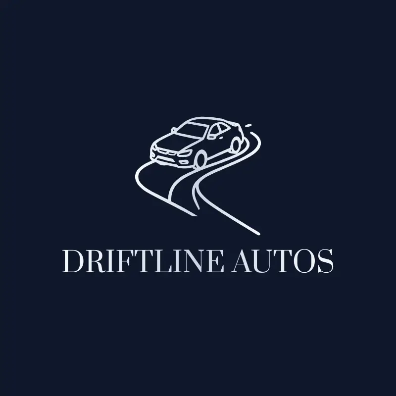 Driftline Autos logo, an auto repair shop name idea