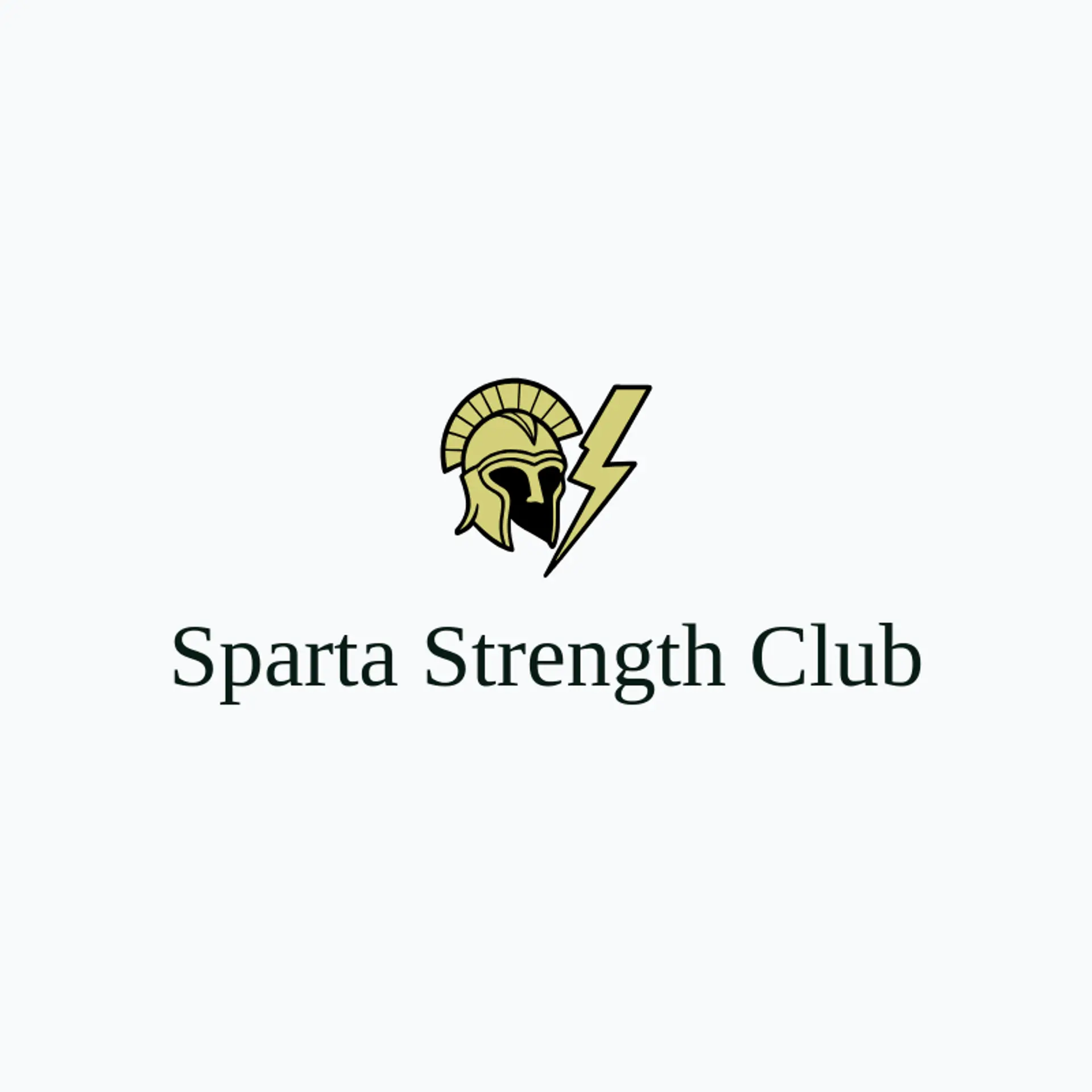 Sparta Strength Club logo for greek