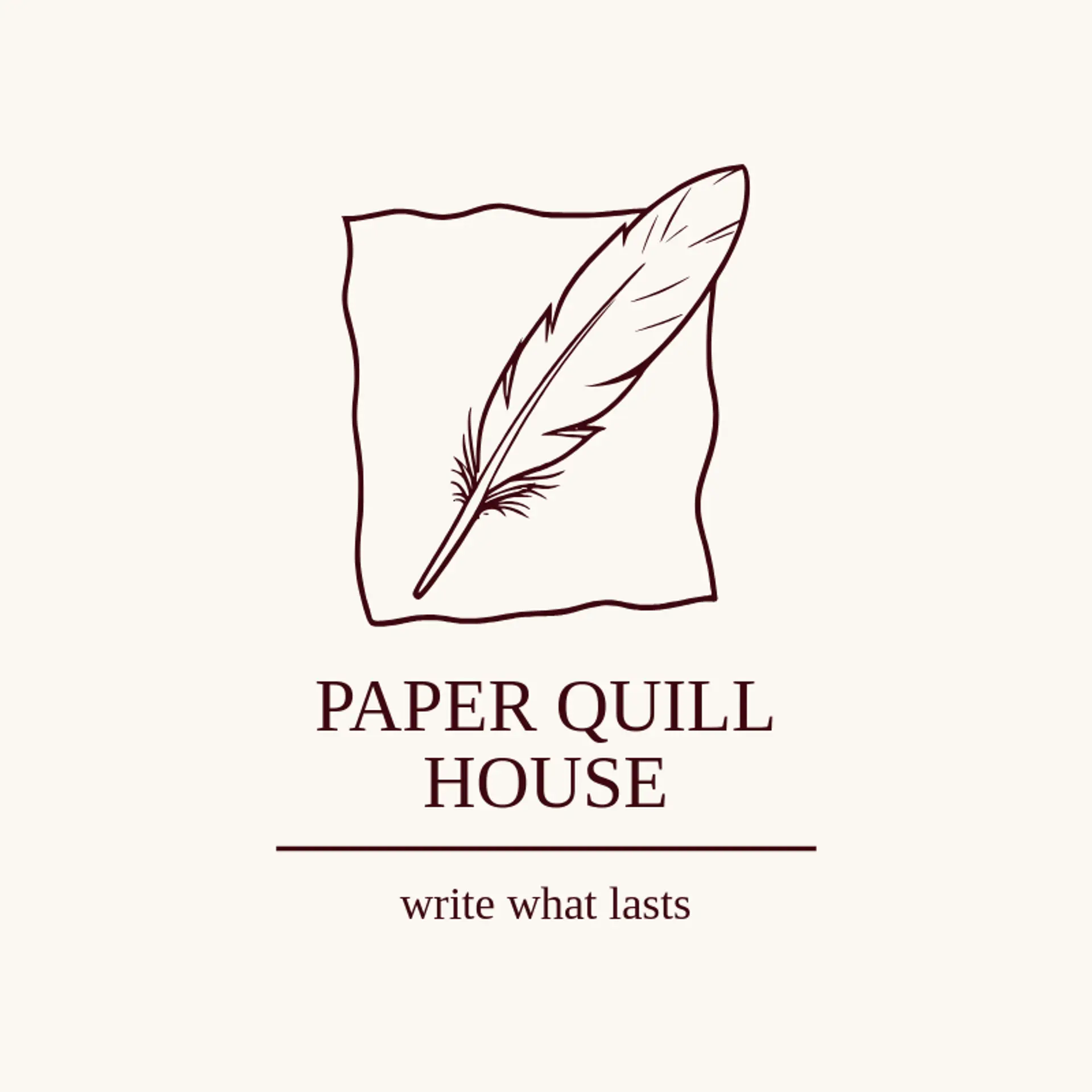 Paper Quill House logo for paper