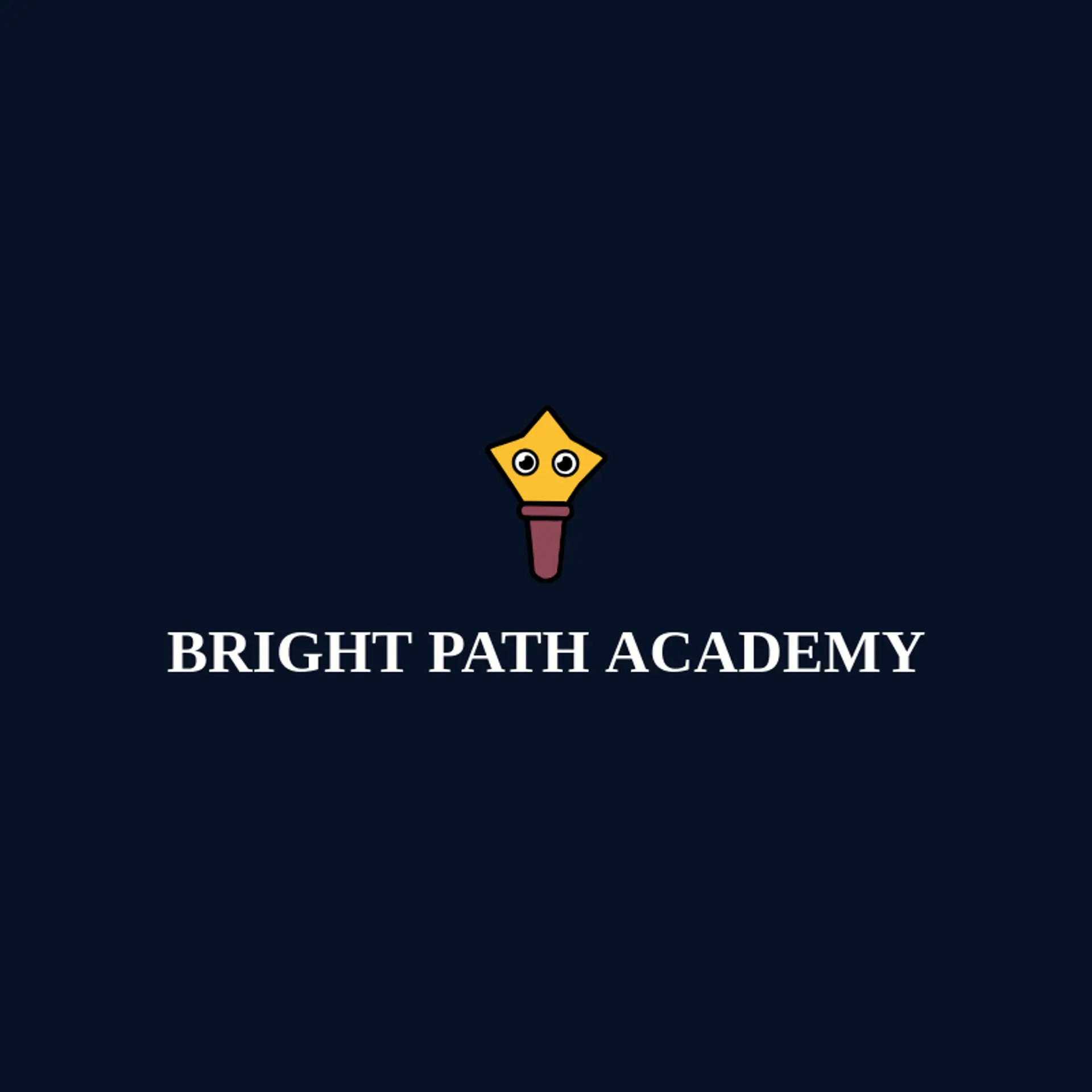 Bright Path Academy logo for academy