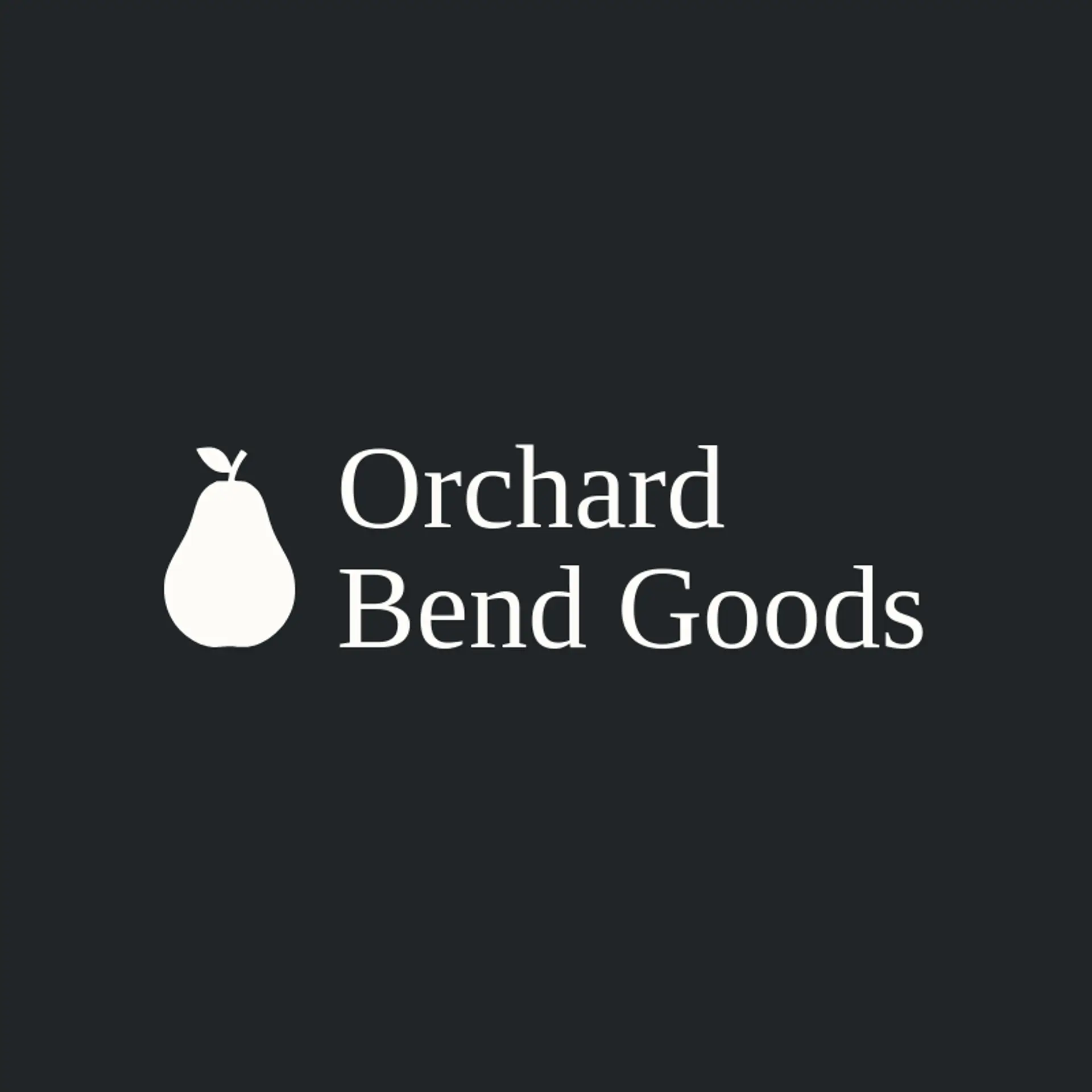 Orchard Bend Goods logo for harvest