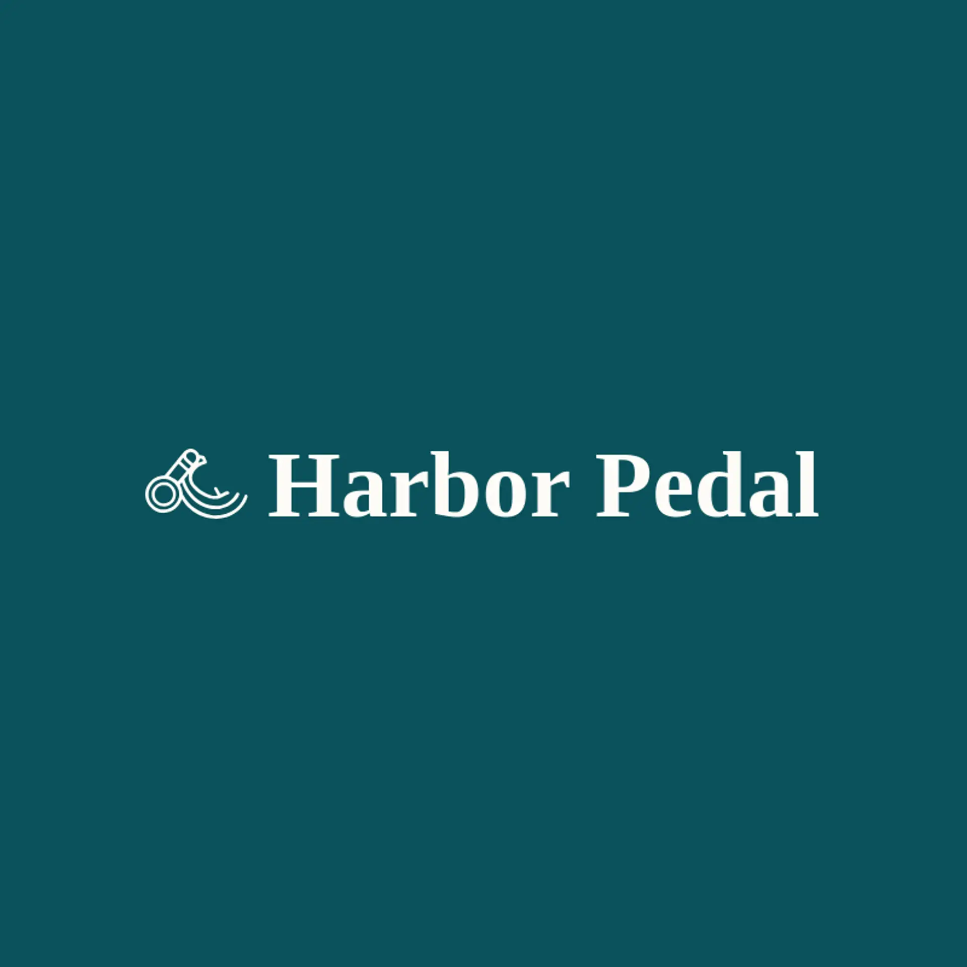 Harbor Pedal logo for bike