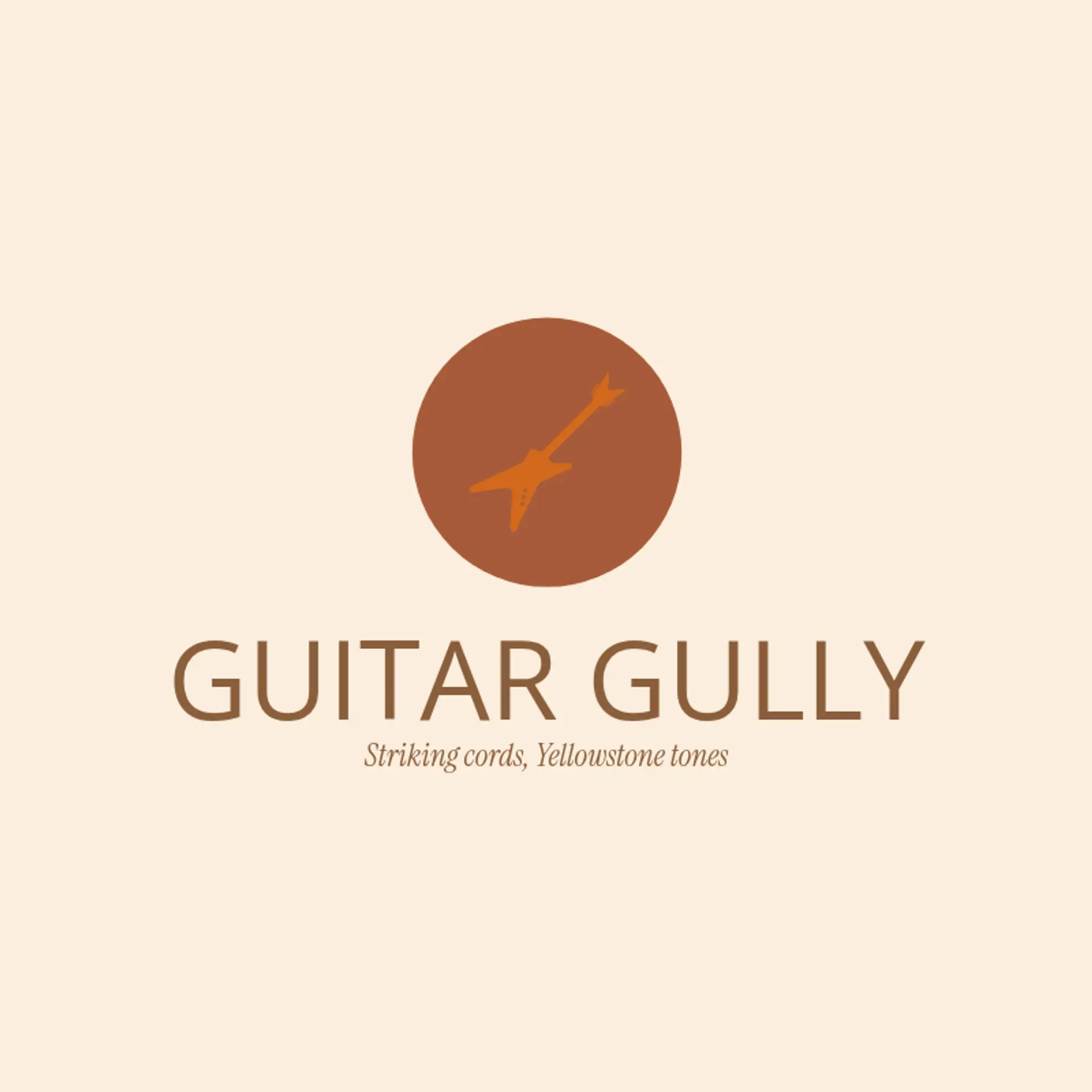 Guitar Gully logo for country music