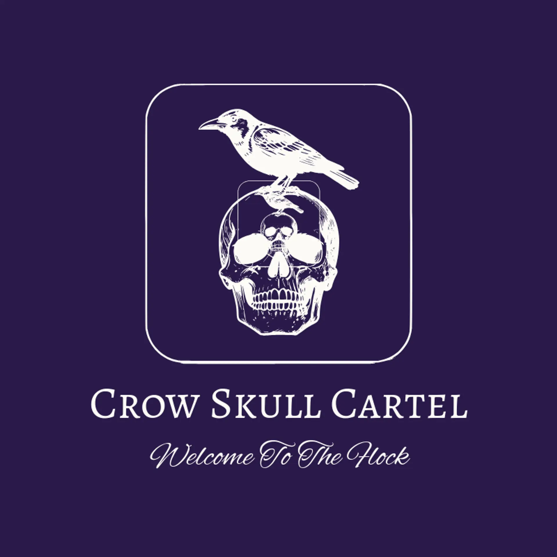 Crow Skull Cartel logo for zombie