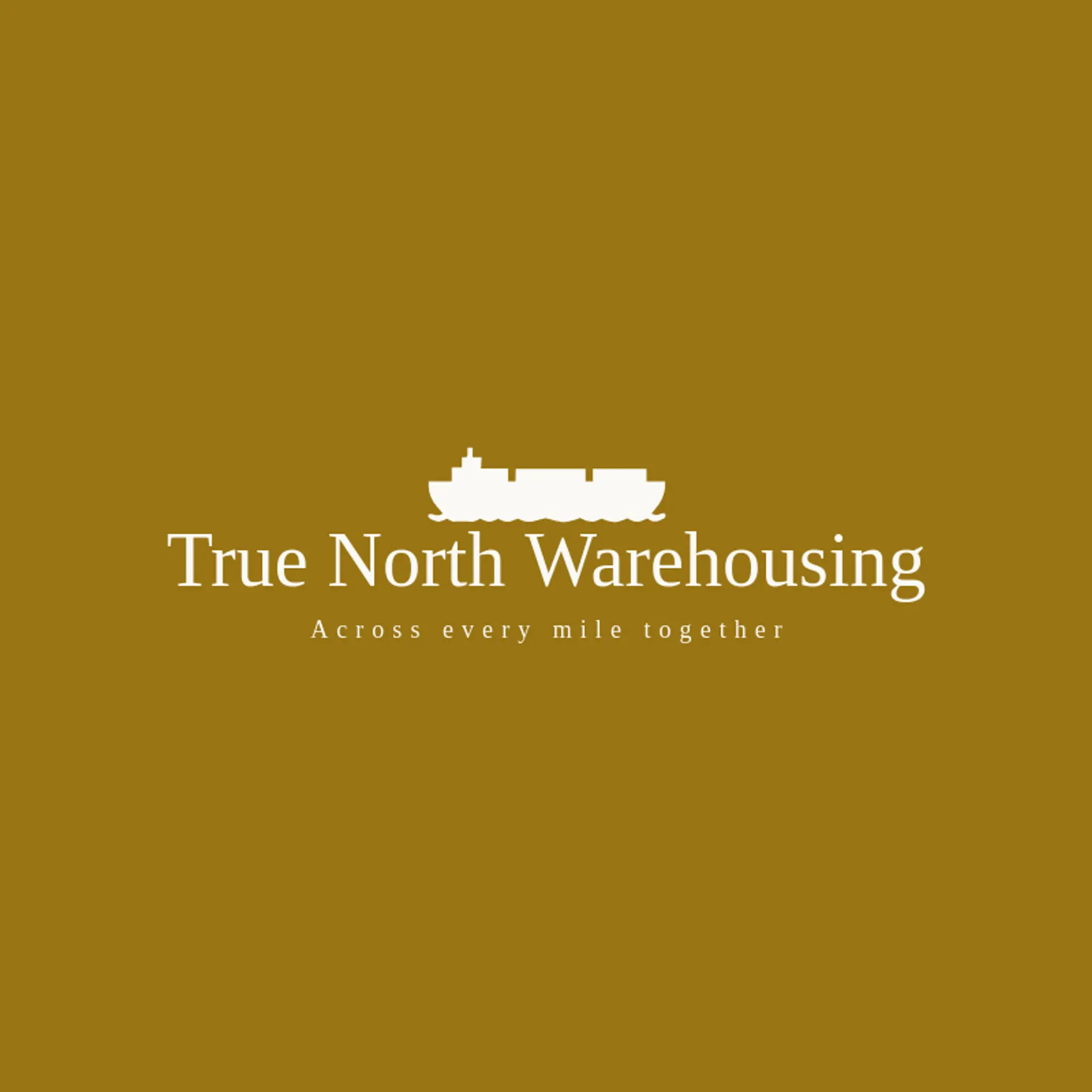 True North Warehousing logo for supply chain