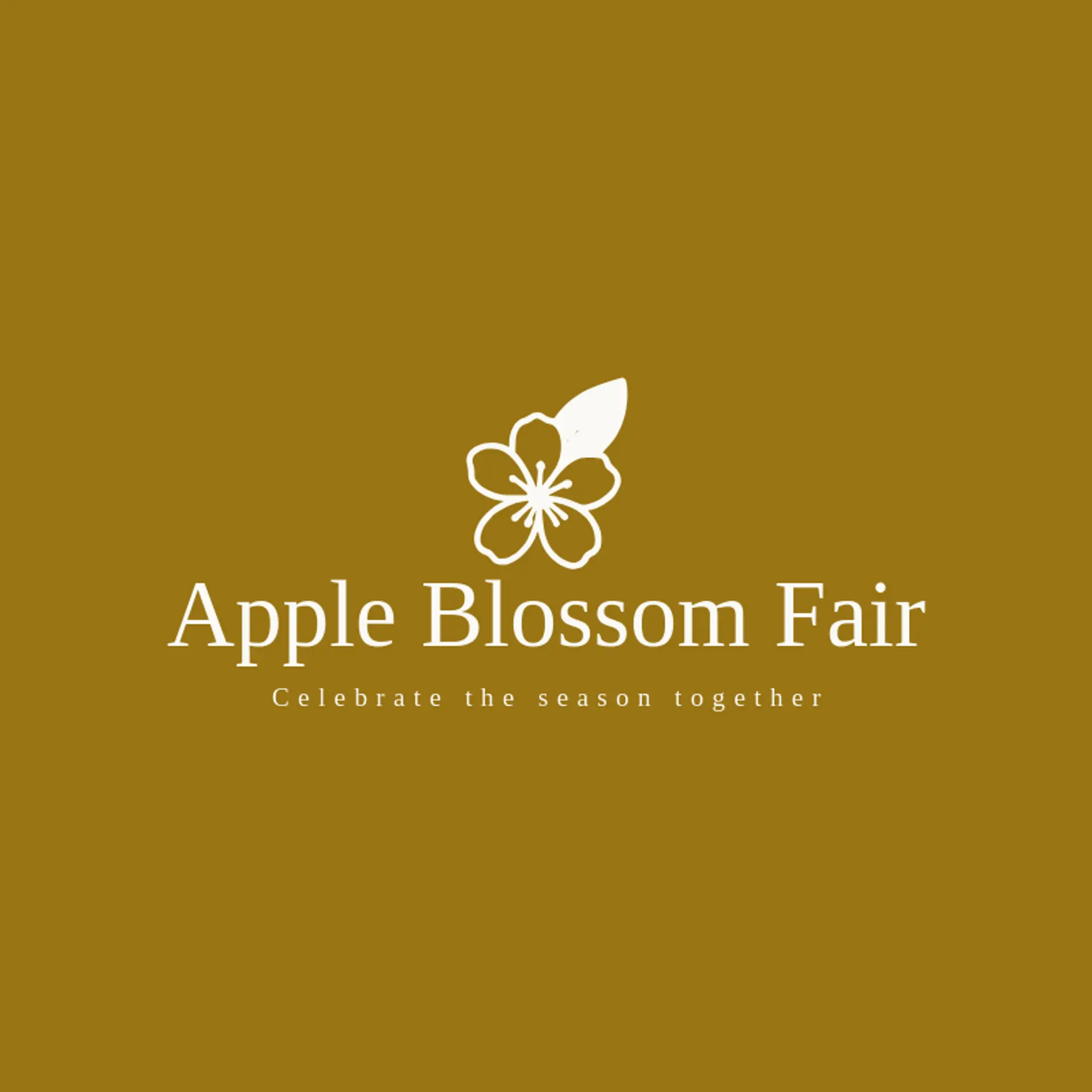 Apple Blossom Fair logo for fair