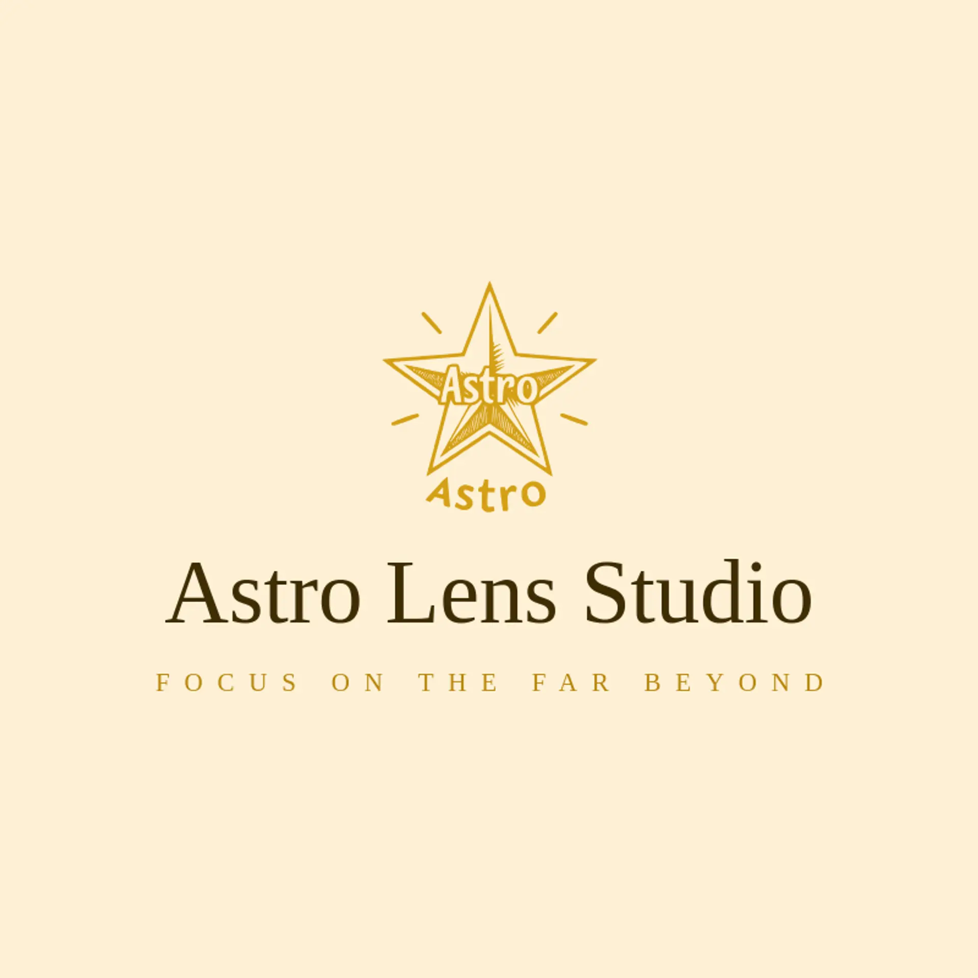 Astro Lens Studio logo for astro