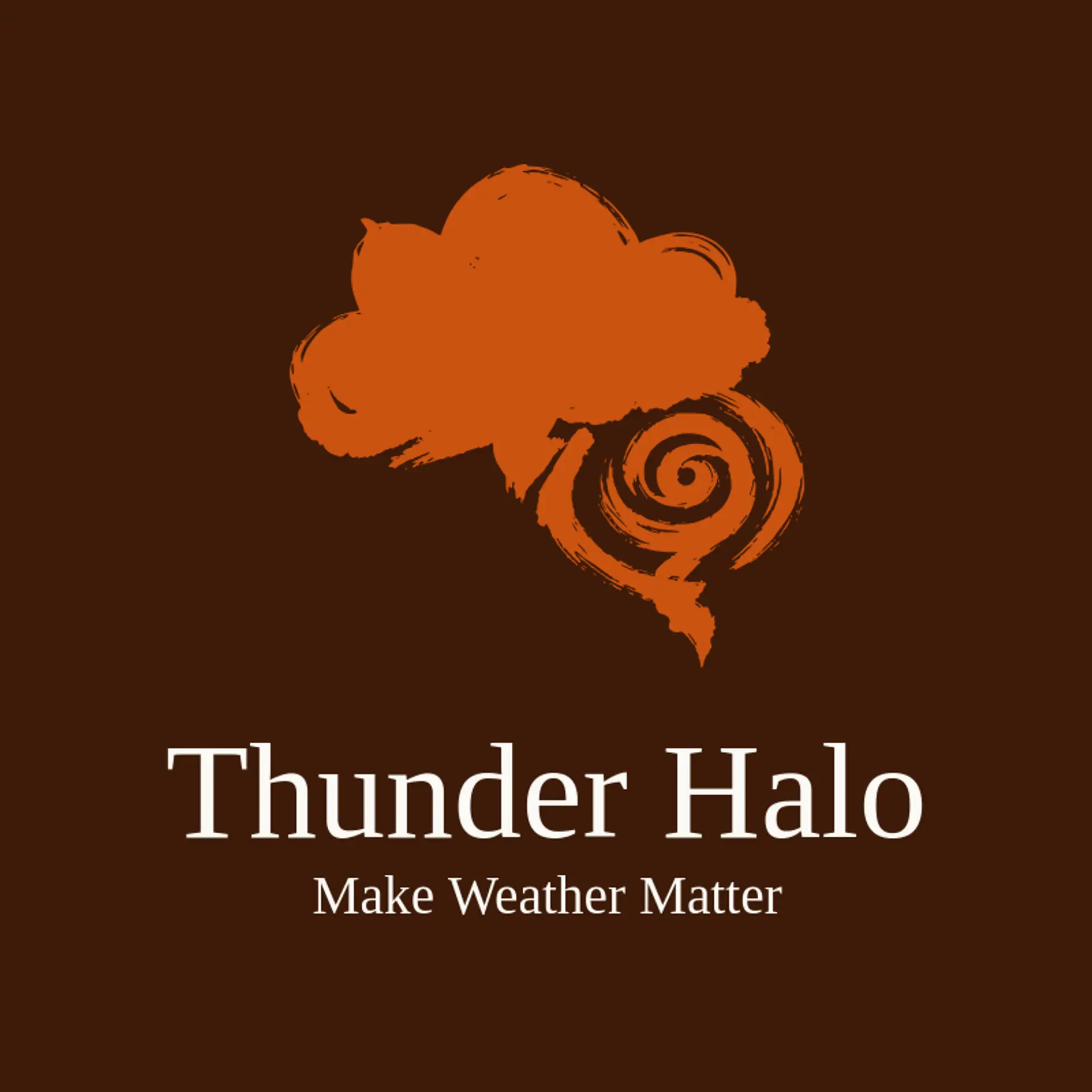 Thunder Halo logo for tornado