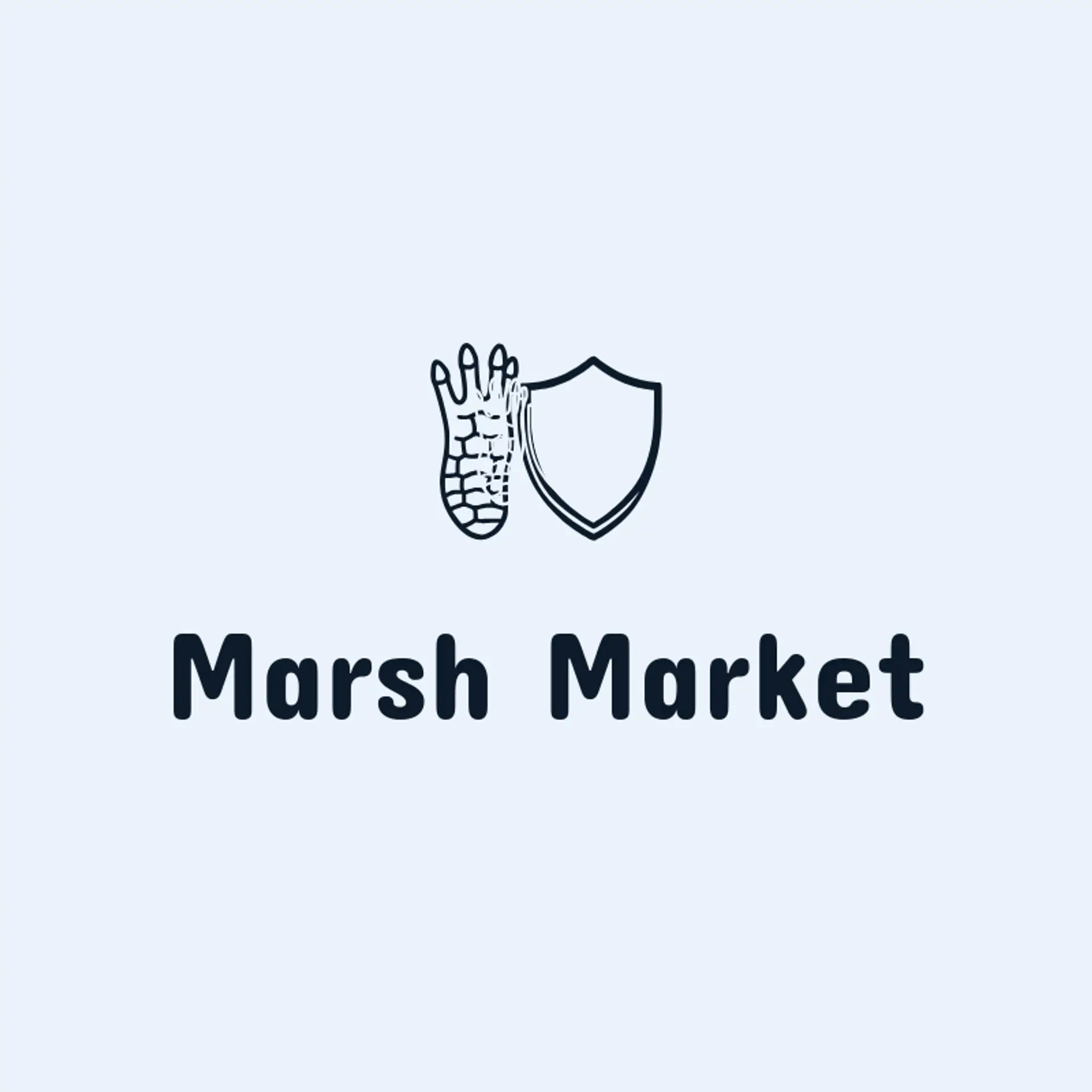 Marsh Market logo for alligator