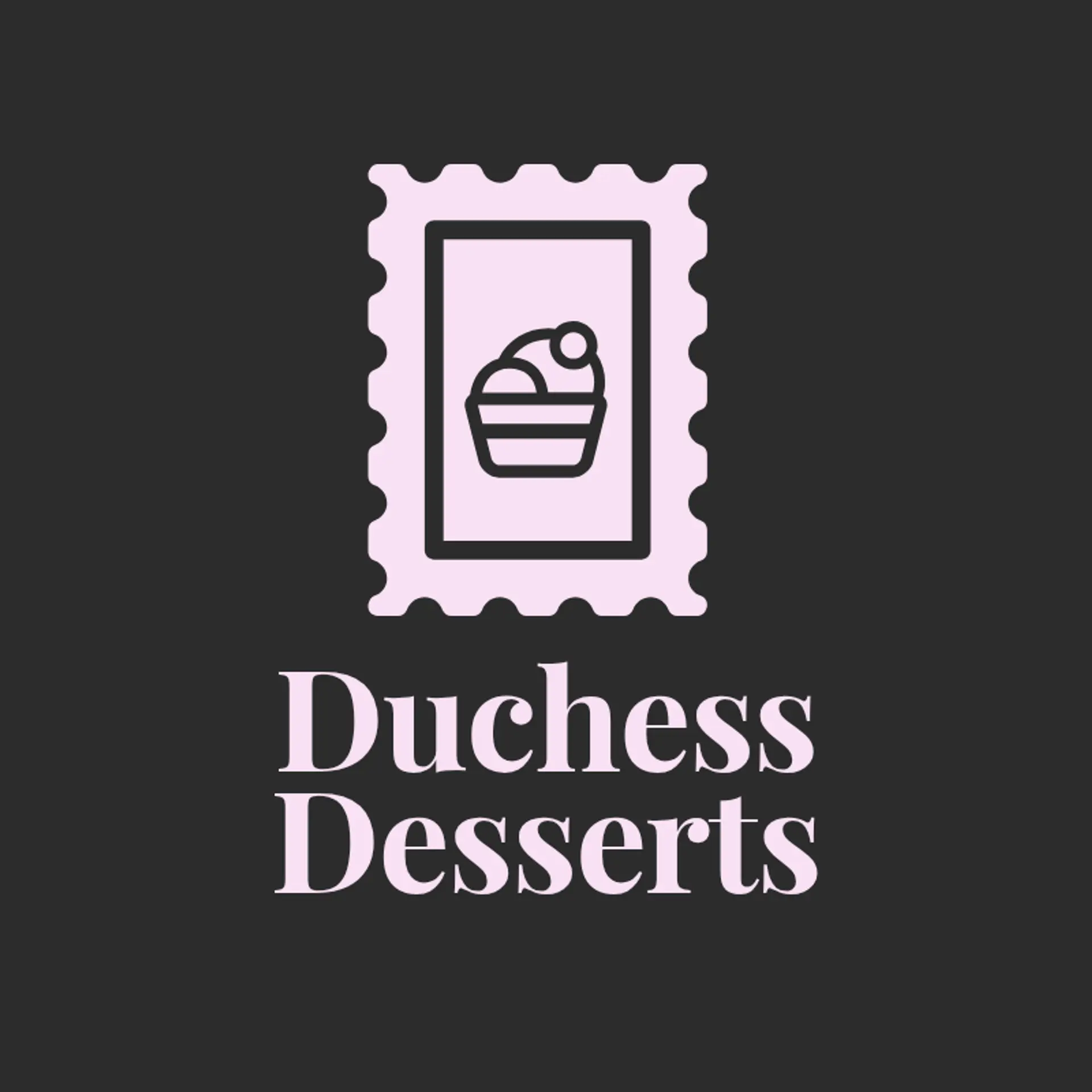 Genteel Oven logo for elegant bakery