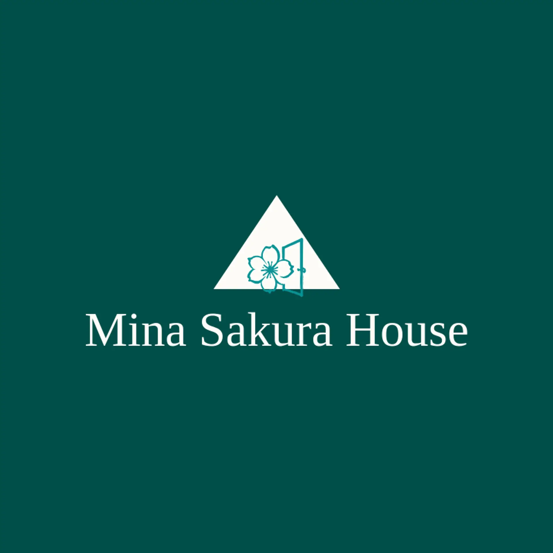 Mina Sakura House logo for sakura