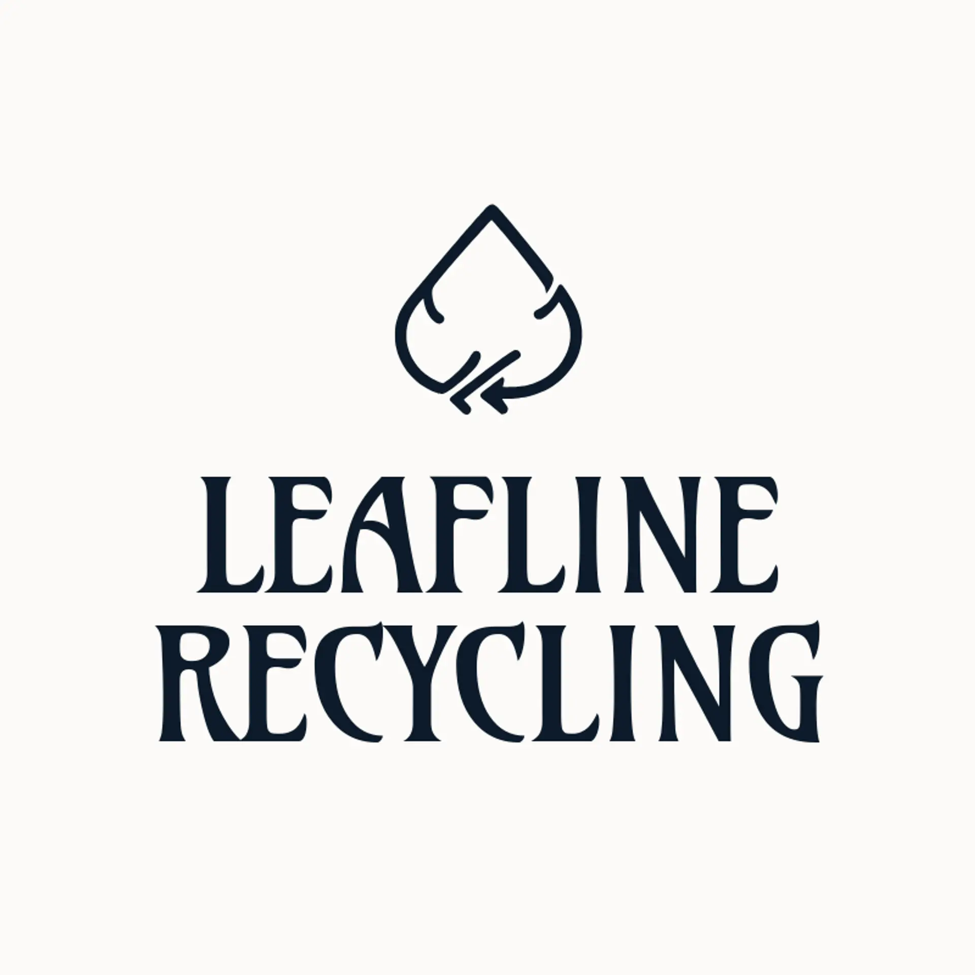 Leafline Recycling logo for recycling