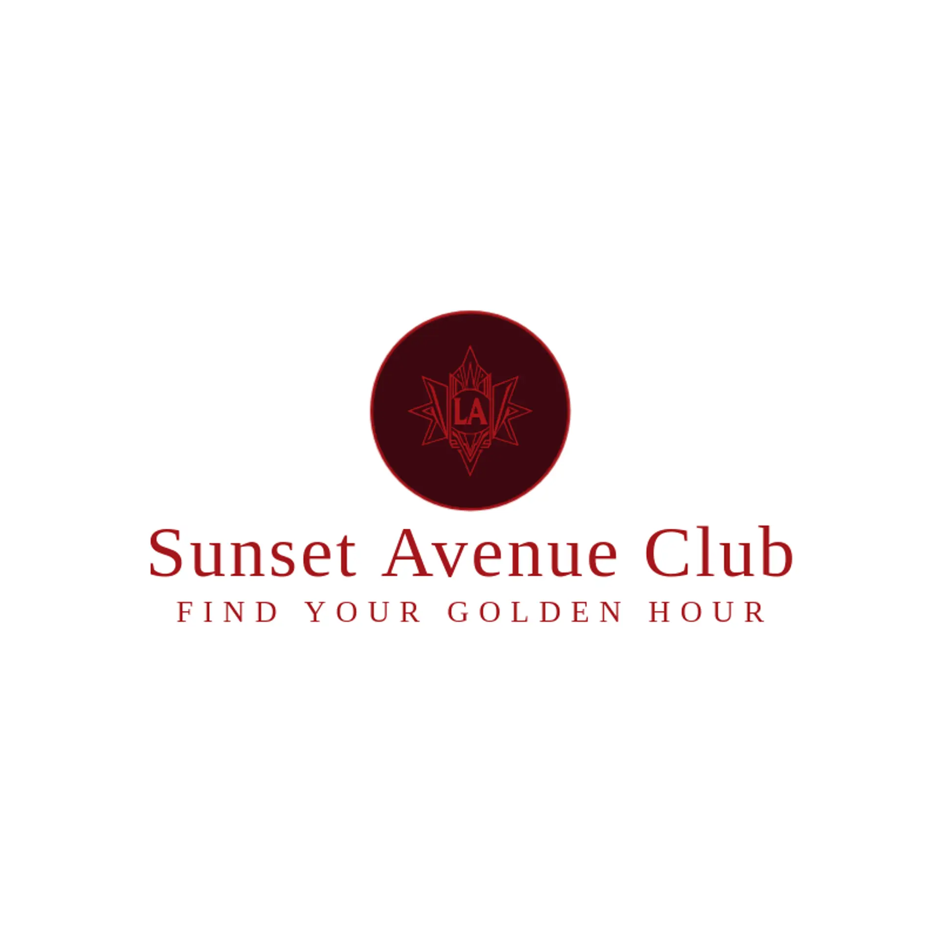 Sunset Avenue Club logo for los angeles