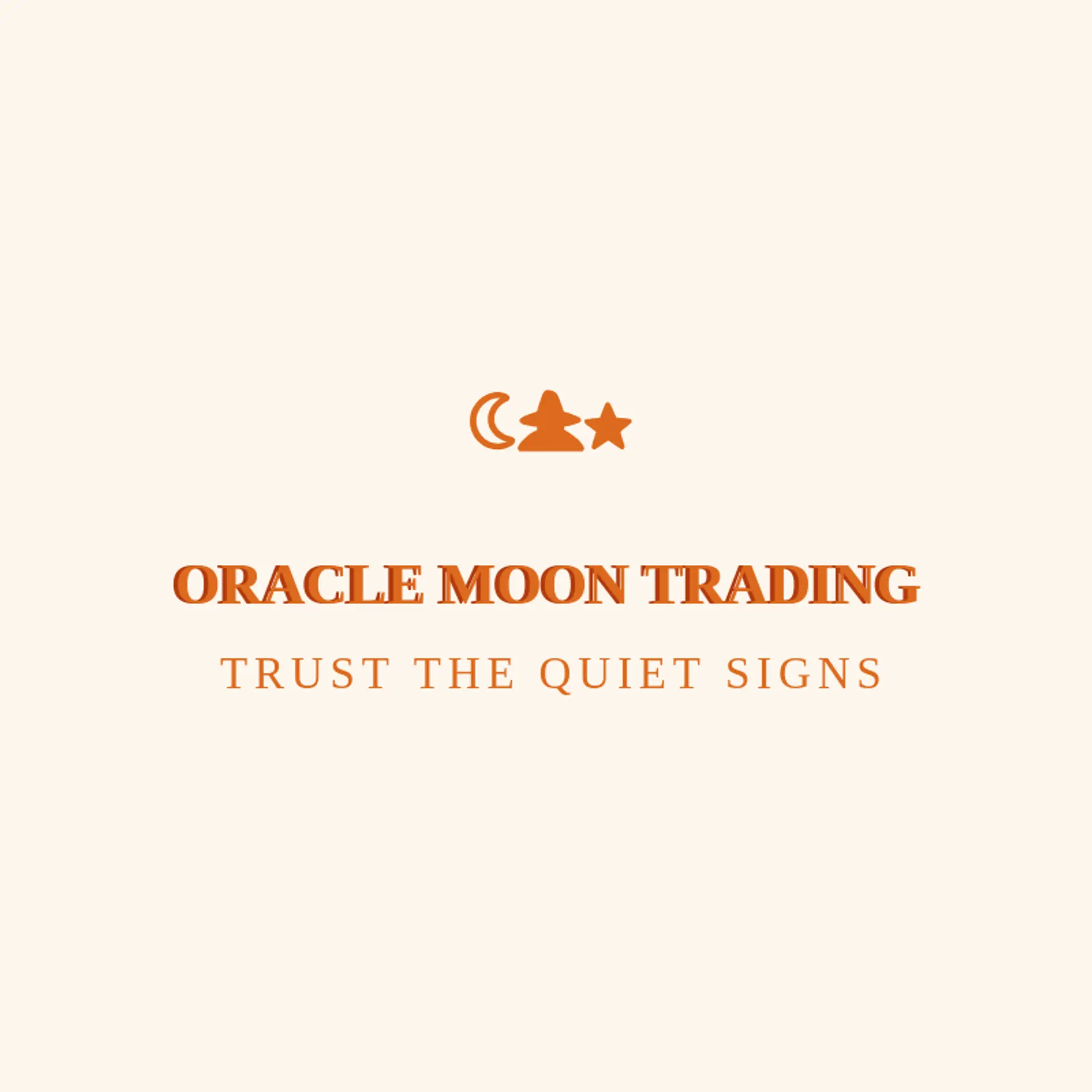 Oracle Moon Trading logo for witch