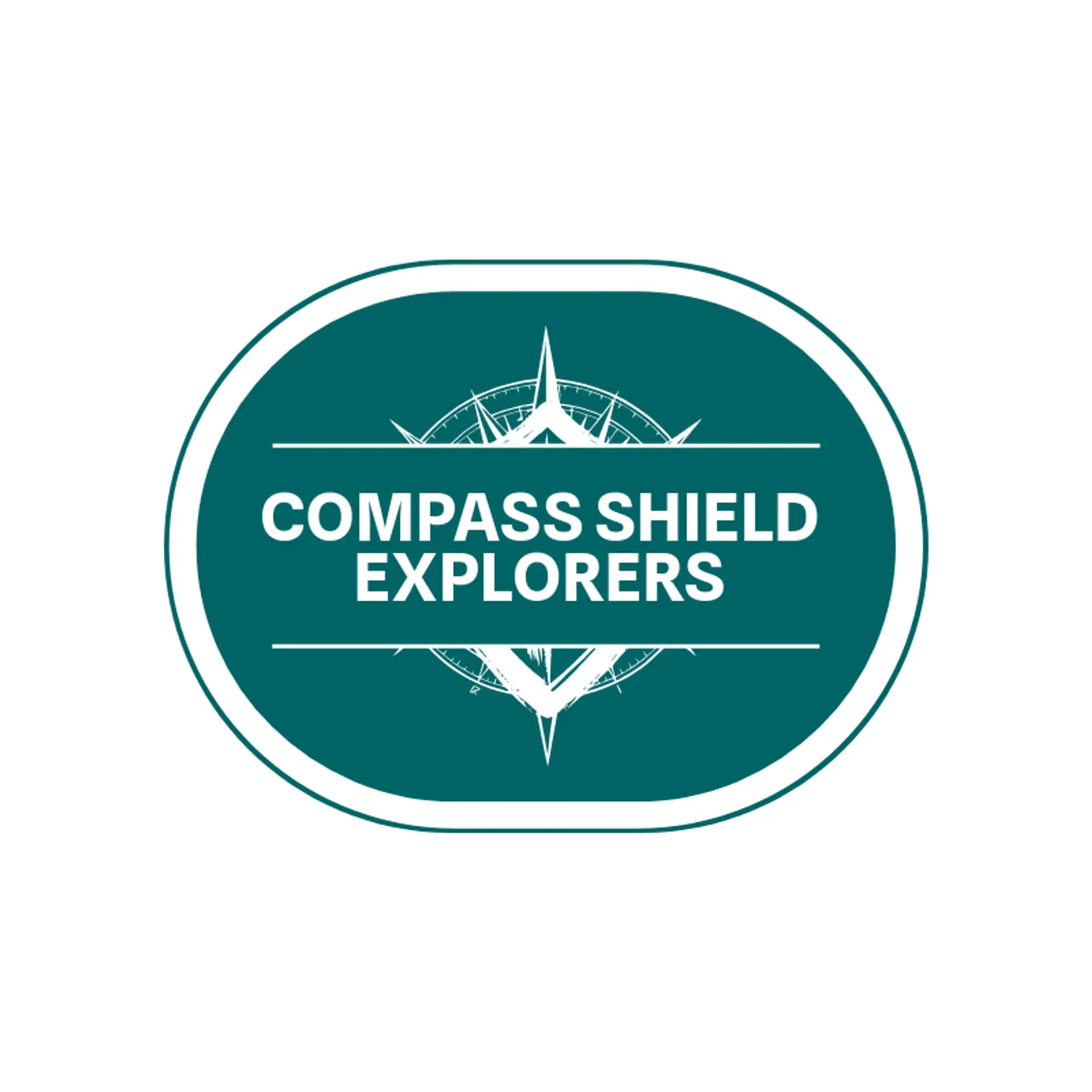 Compass Shield Explorers logo for warrior