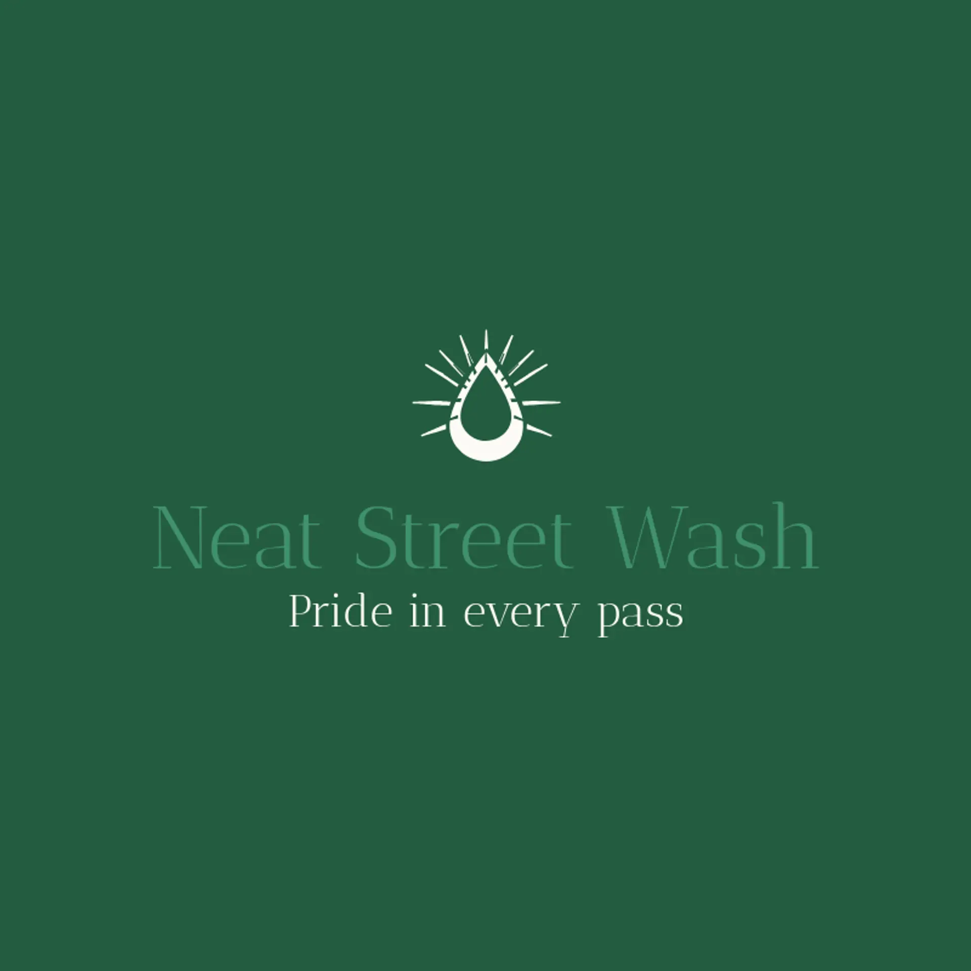 Neat Street Wash logo for pressure wash