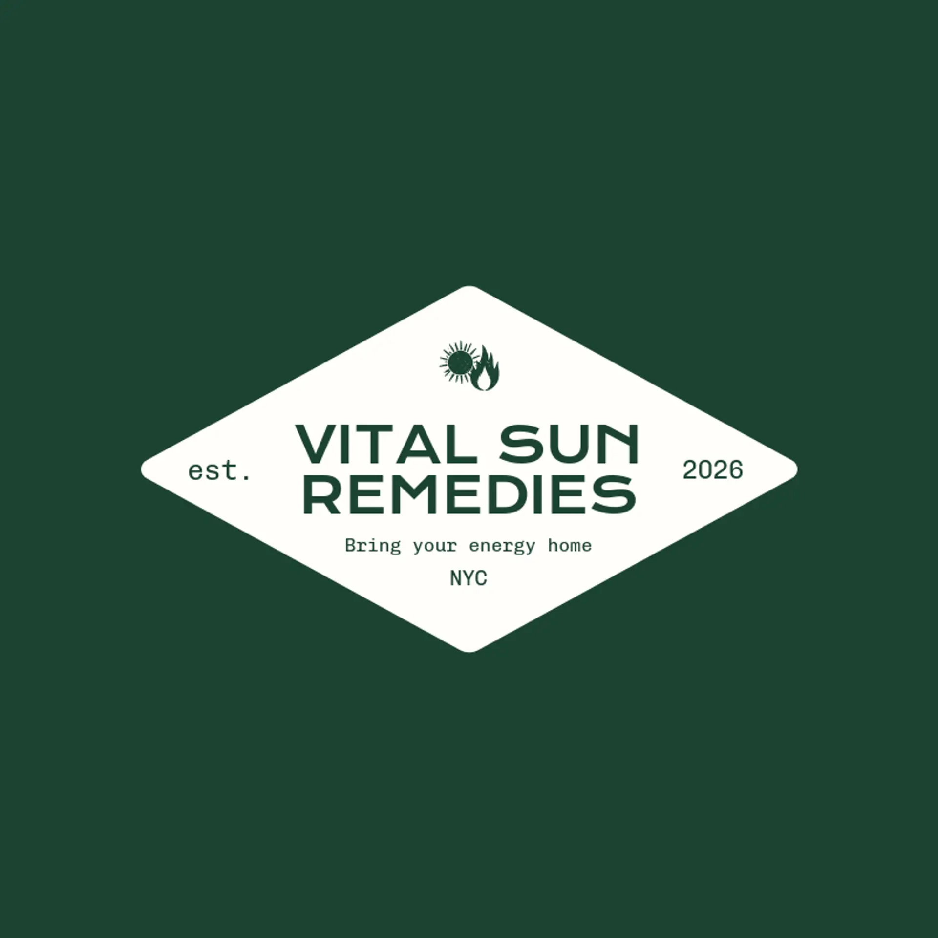 Vital Sun Remedies logo for ayurvedic