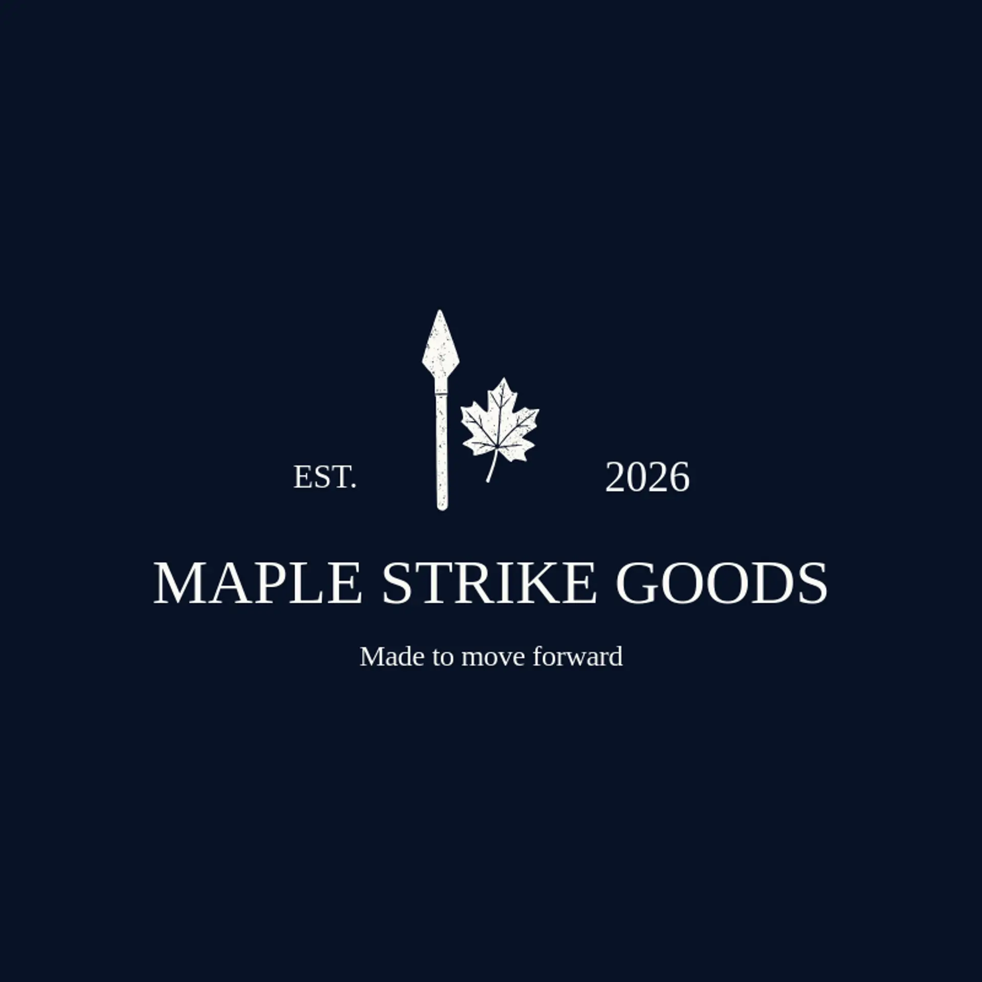 Maple Strike Goods logo for spear