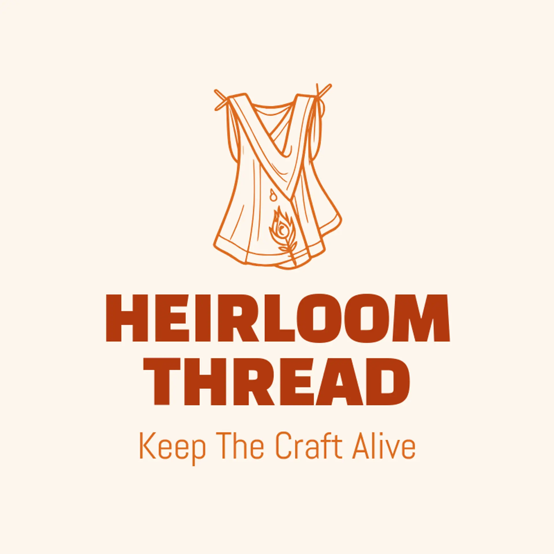 Heirloom Thread logo for saree