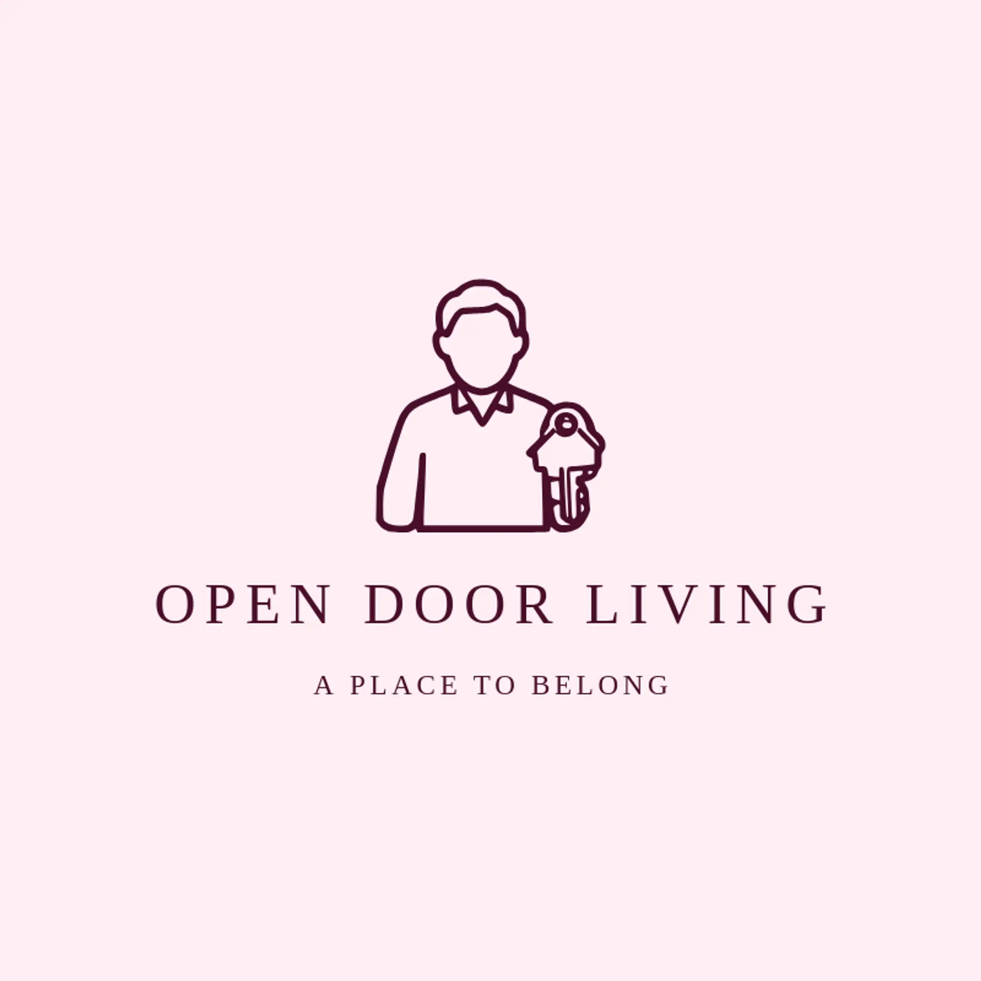 Open Door Living logo for senior