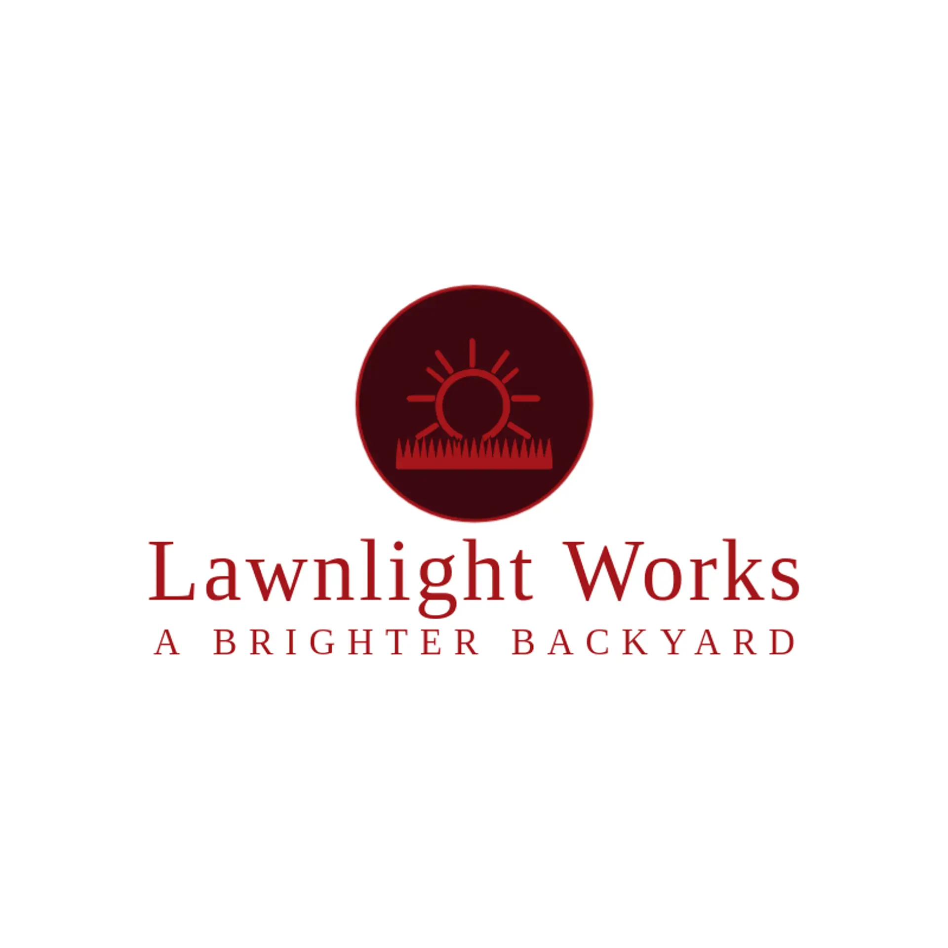 Lawnlight Works logo for yard