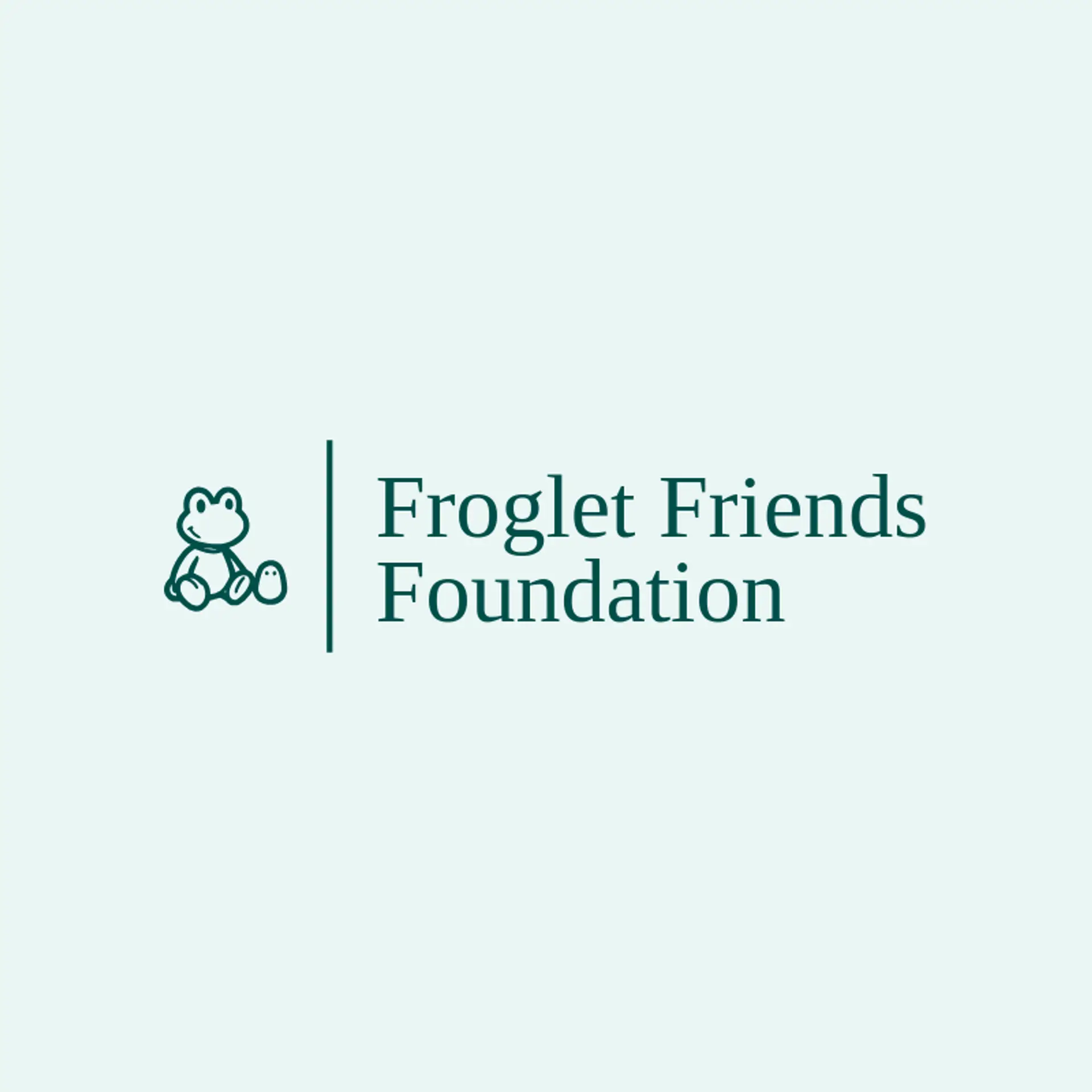 Froglet Friends Foundation logo for toad