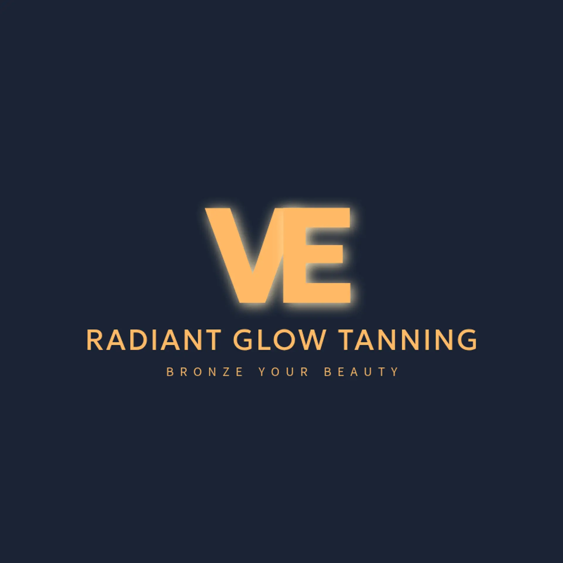 Radiant Bronze Lounge logo for tanning salon