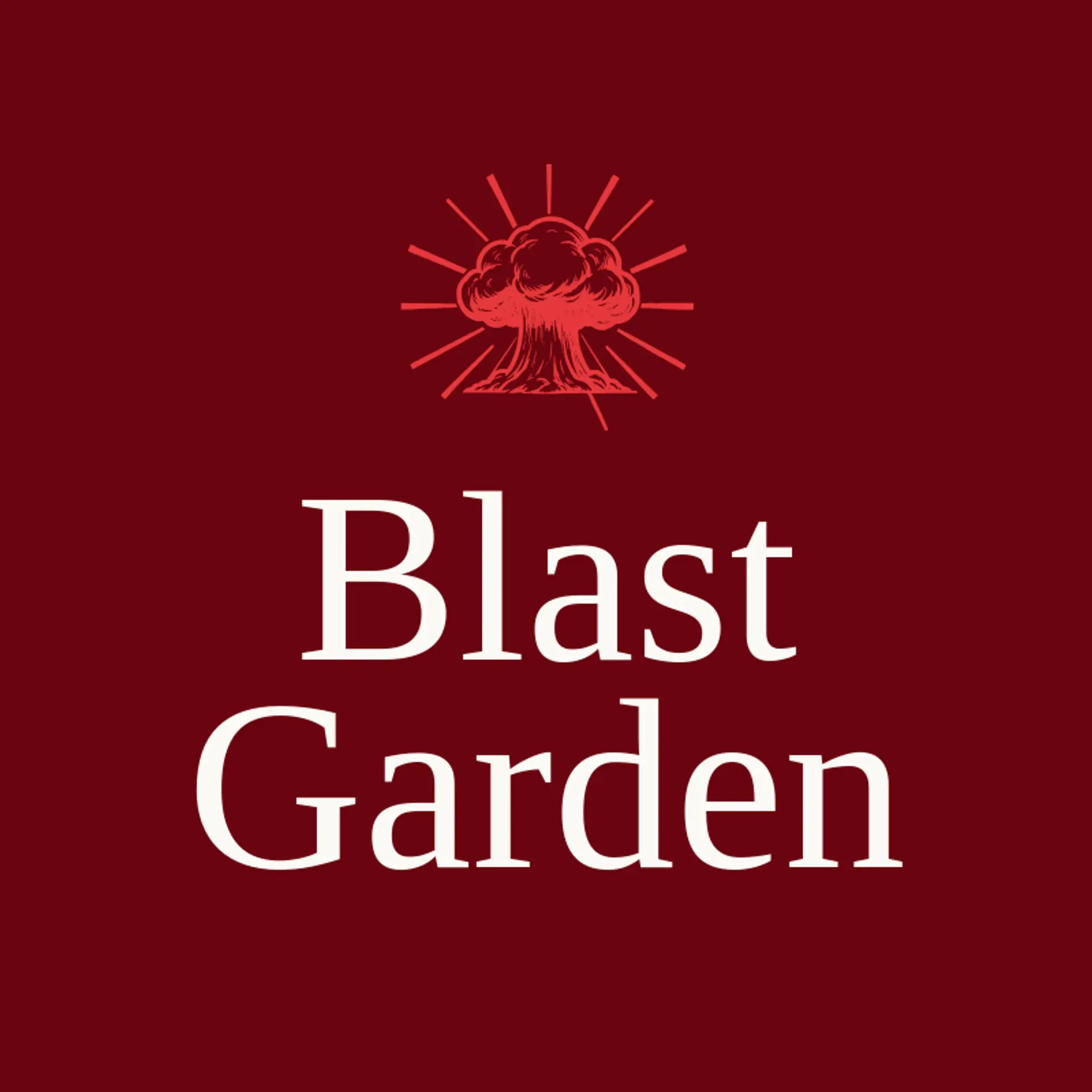 Blast Garden logo for toxic