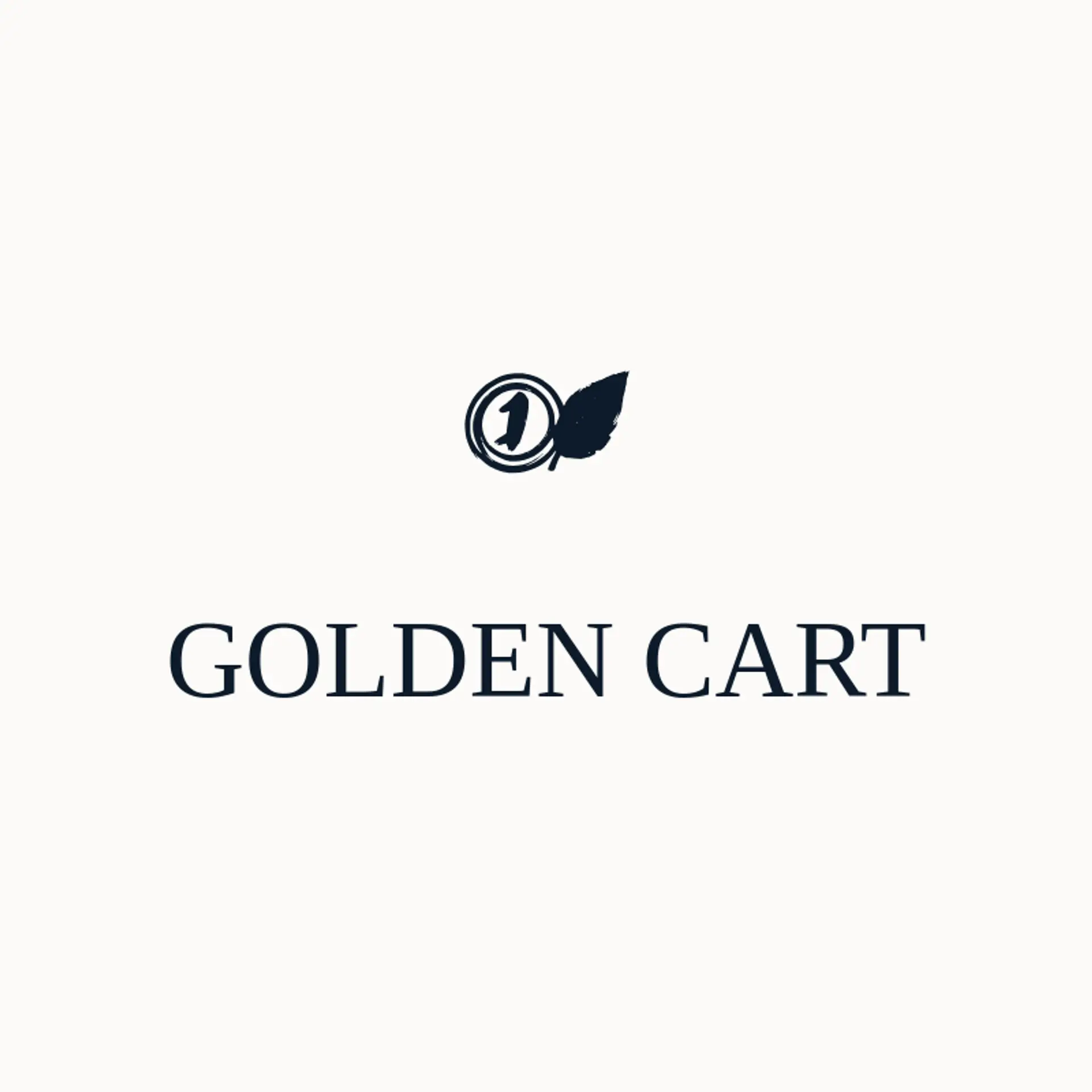 Golden Cart logo for discount