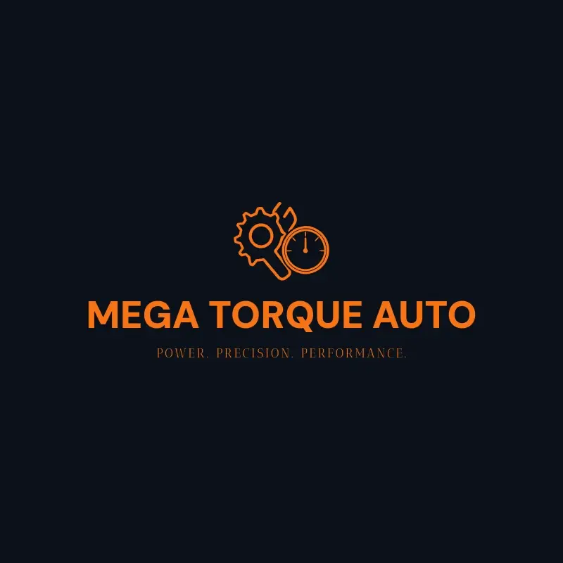 Mega Torque Auto logo, an auto repair shop name idea