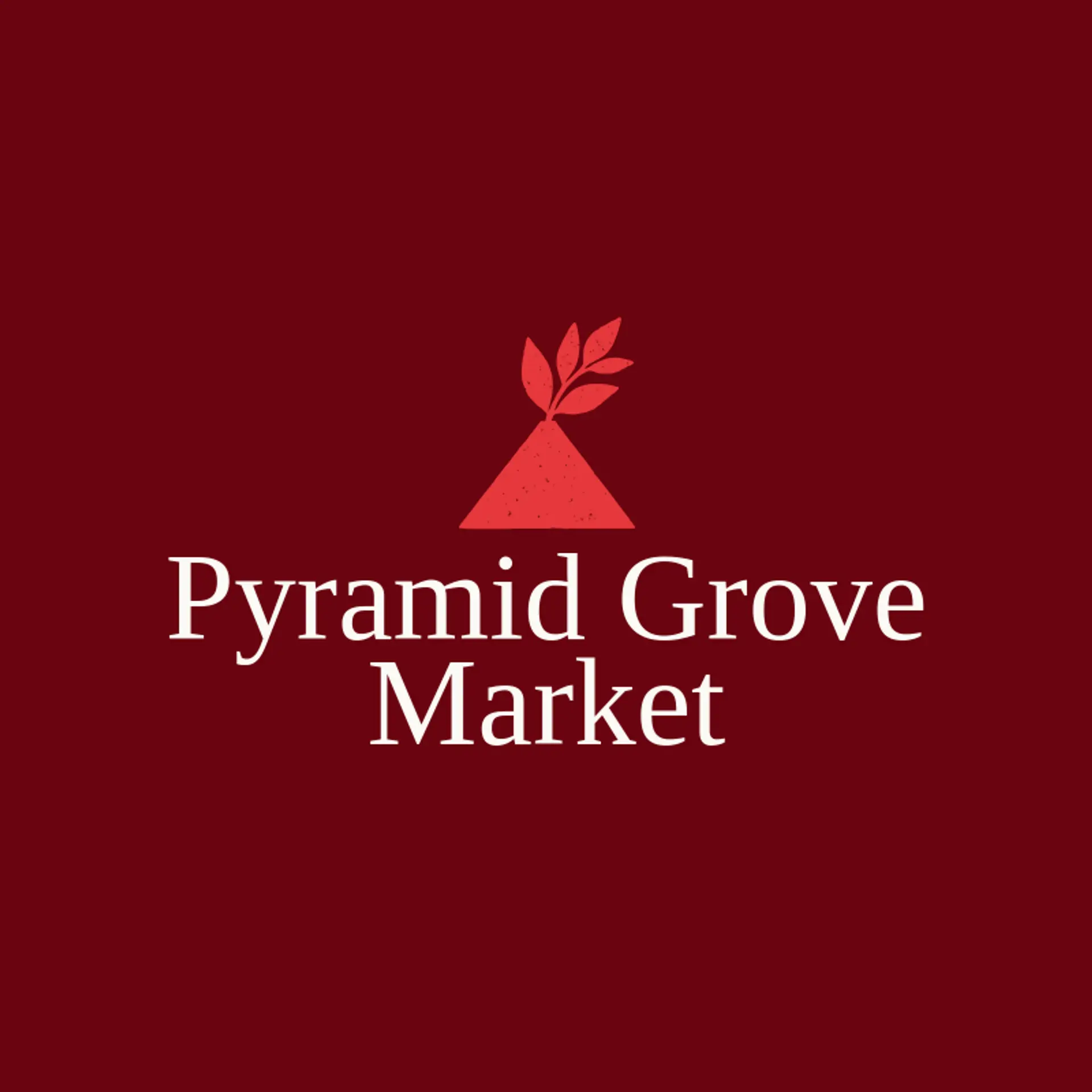 Pyramid Grove Market logo for pyramid