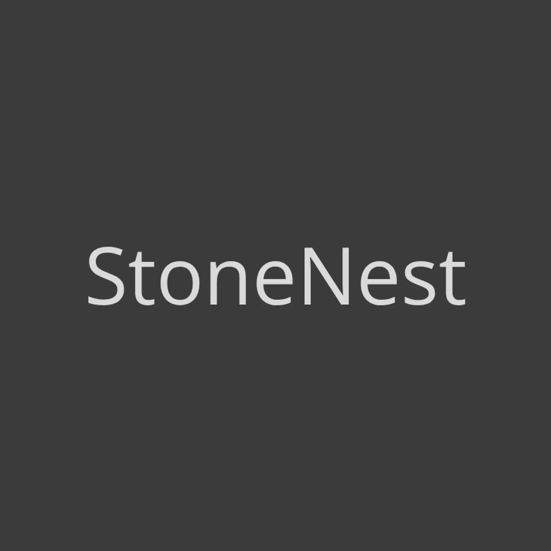 StoneNest logo for construction house