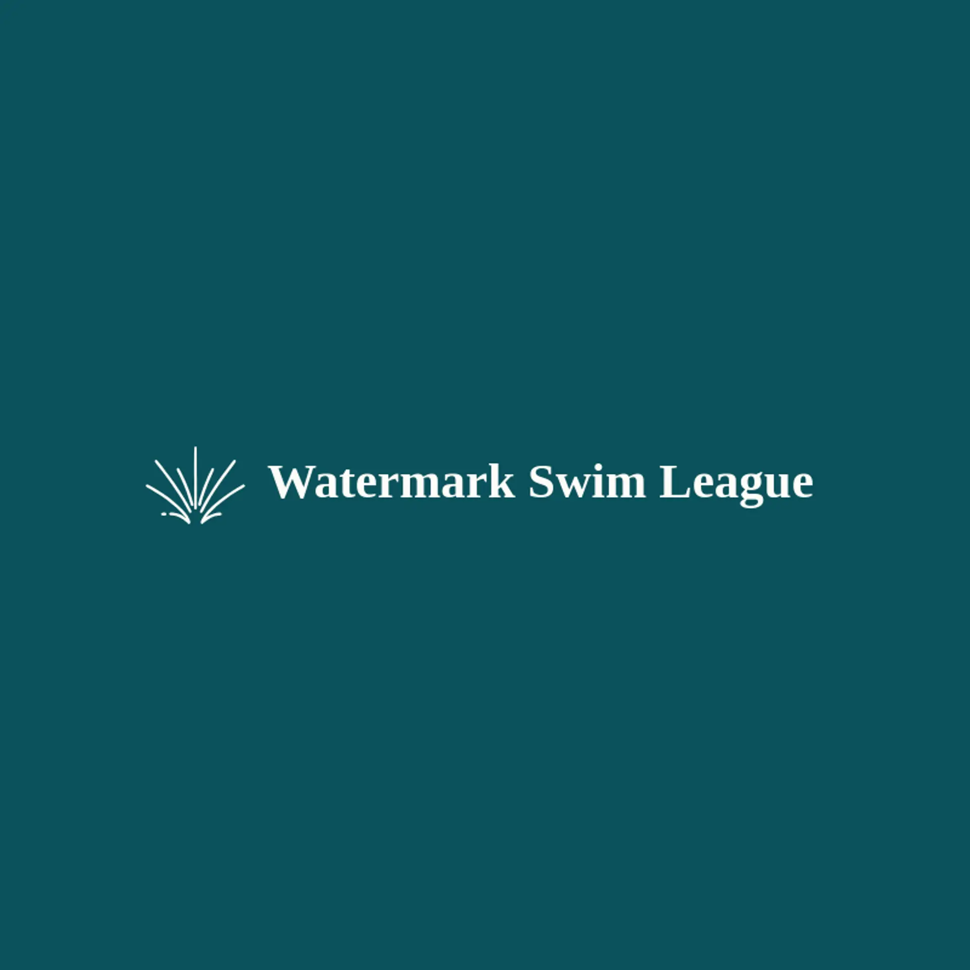 Watermark Swim League logo for splash