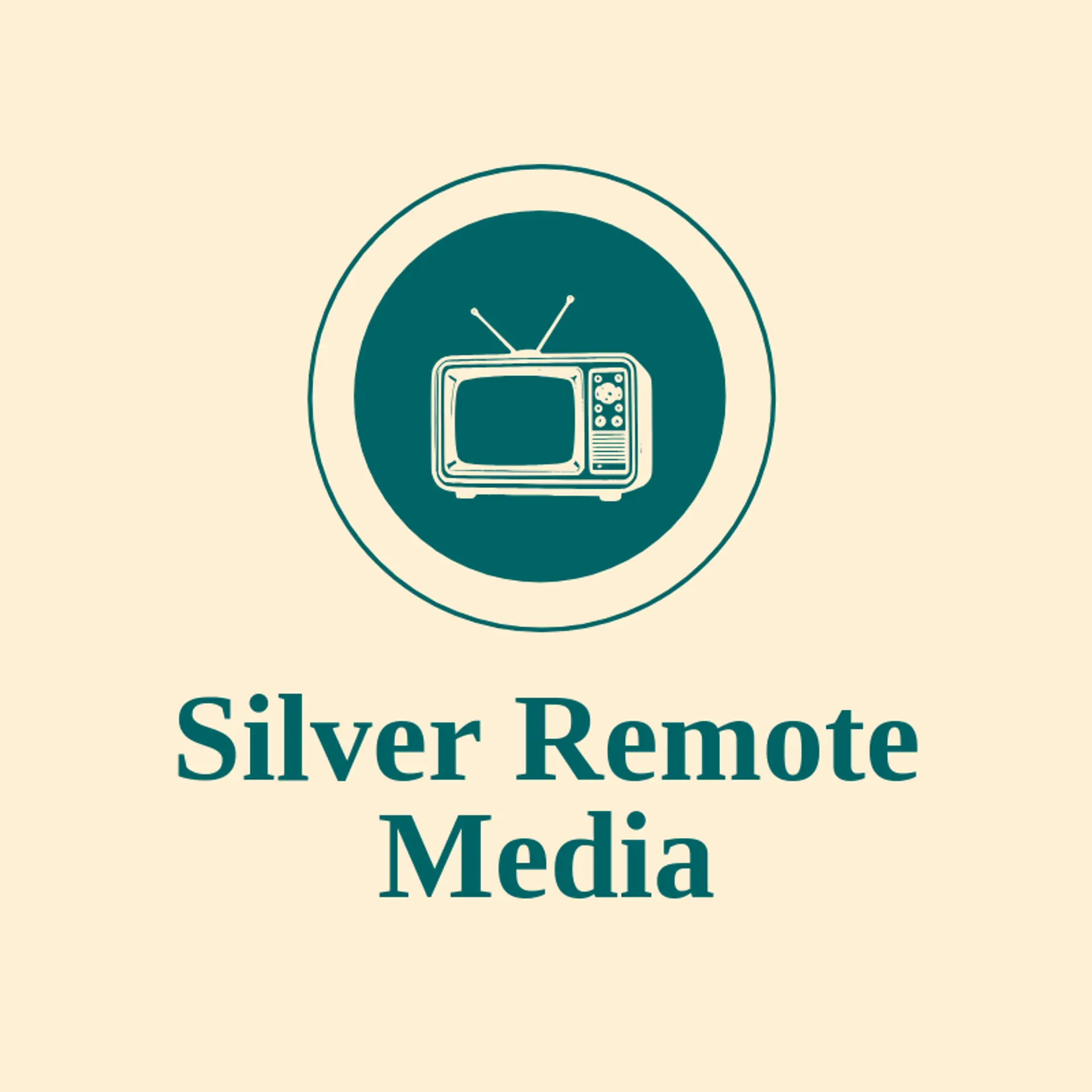 Silver Remote Media logo for television