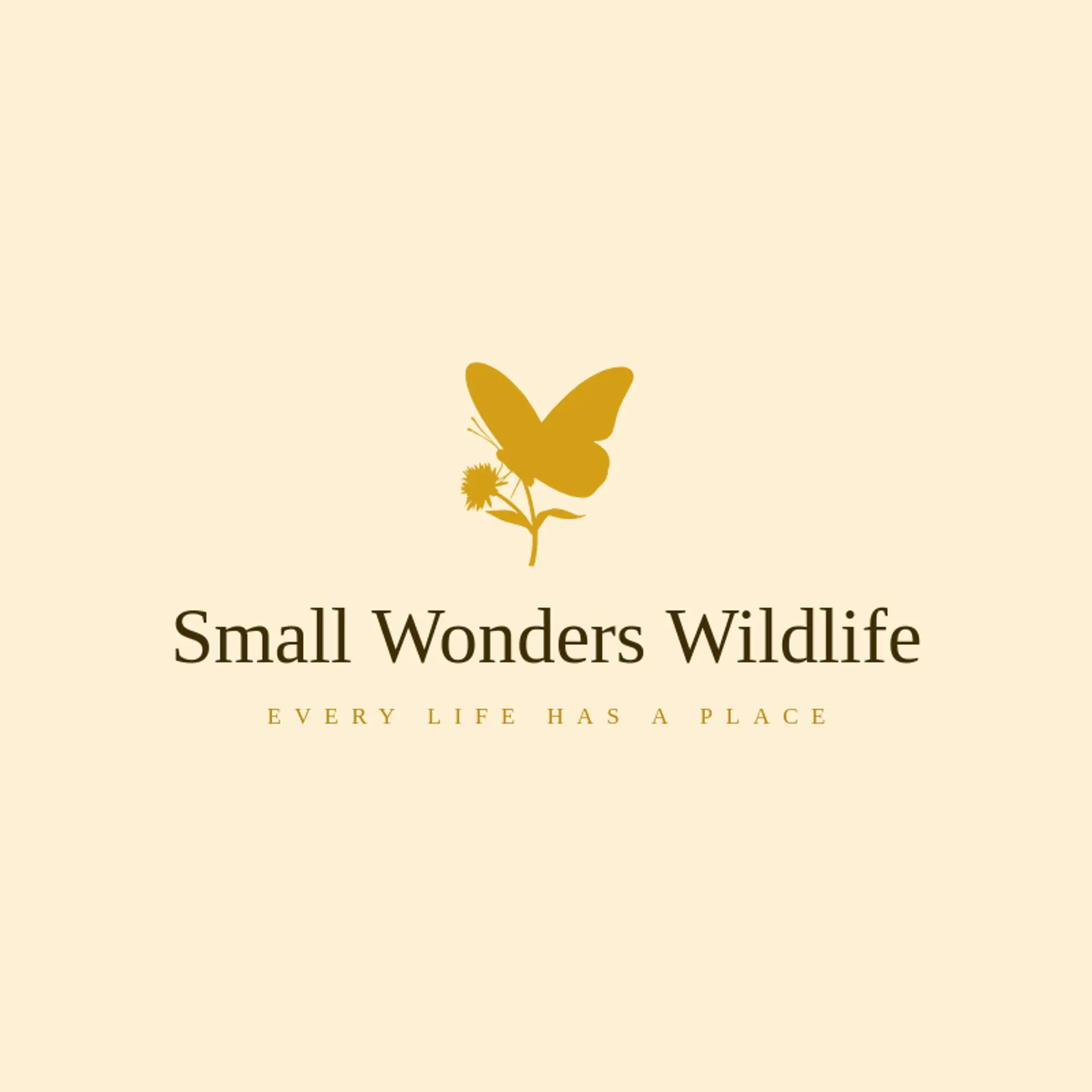 Small Wonders Wildlife logo for wildlife