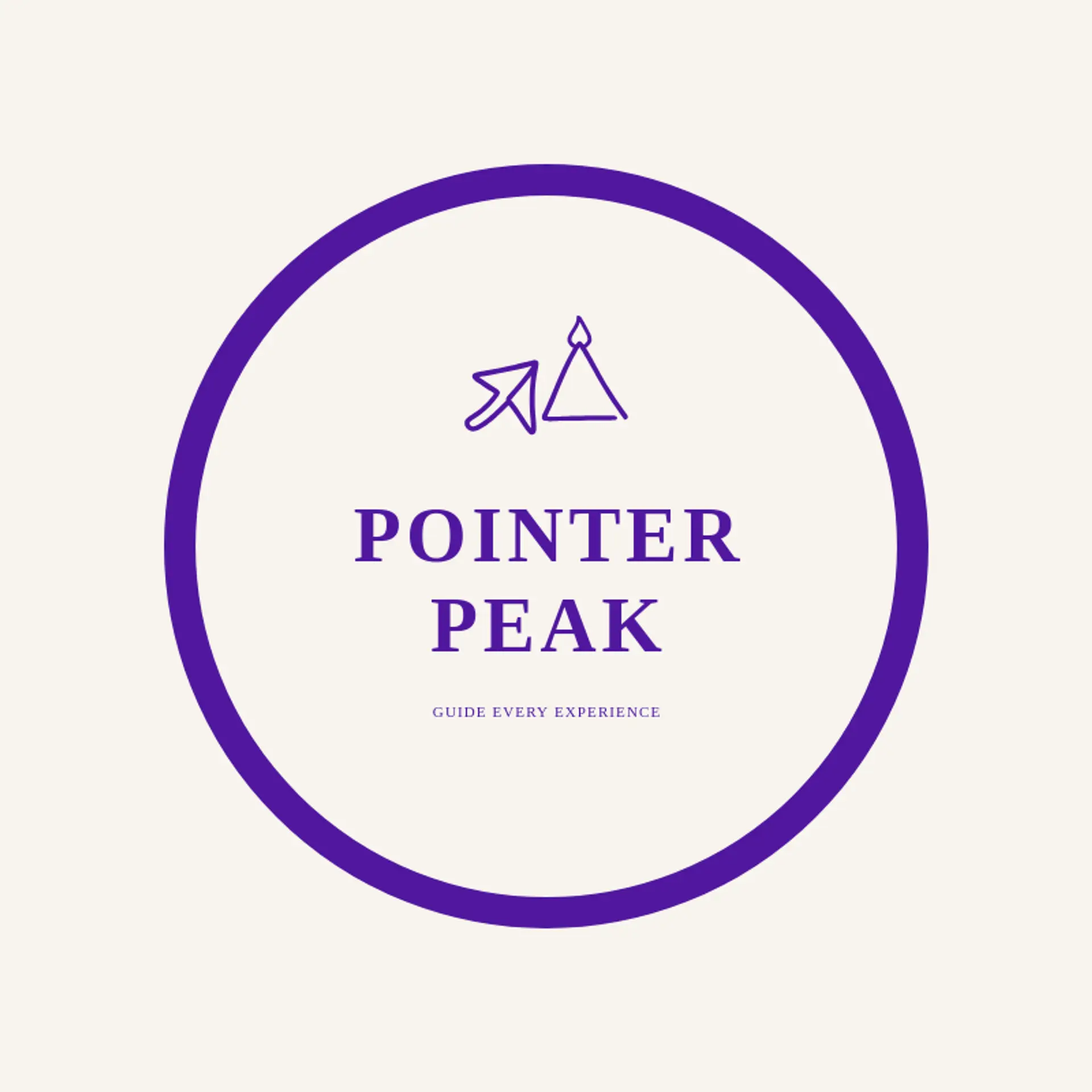 Pointer Peak logo for software