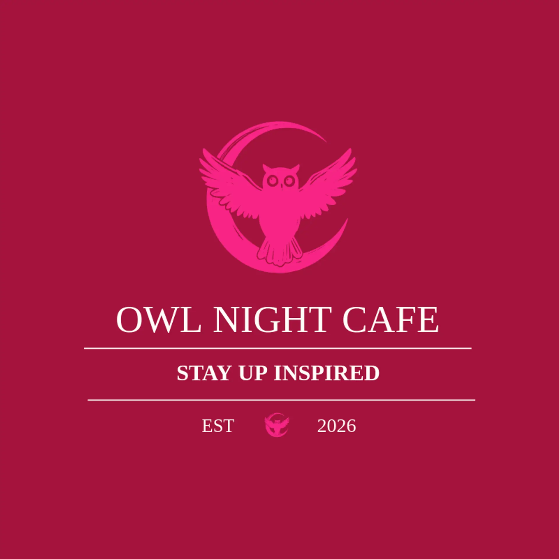 Owl Night Cafe logo for wings