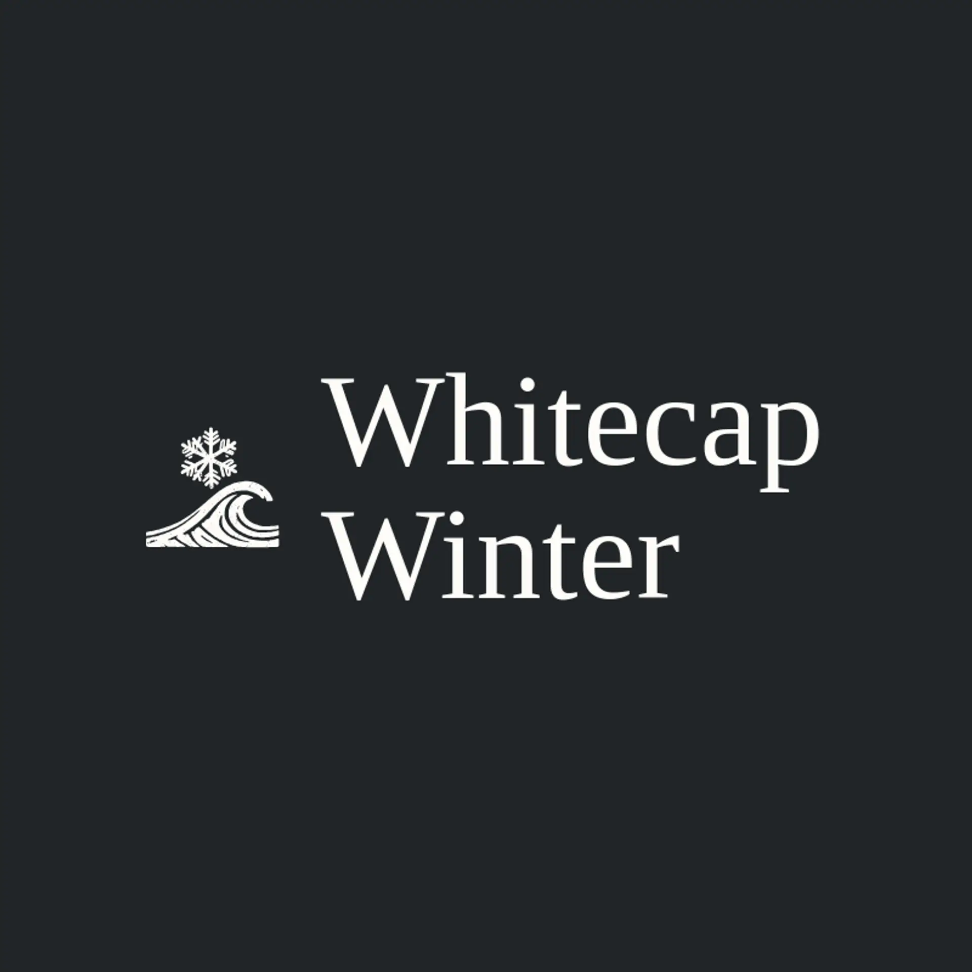 Whitecap Winter logo for snow