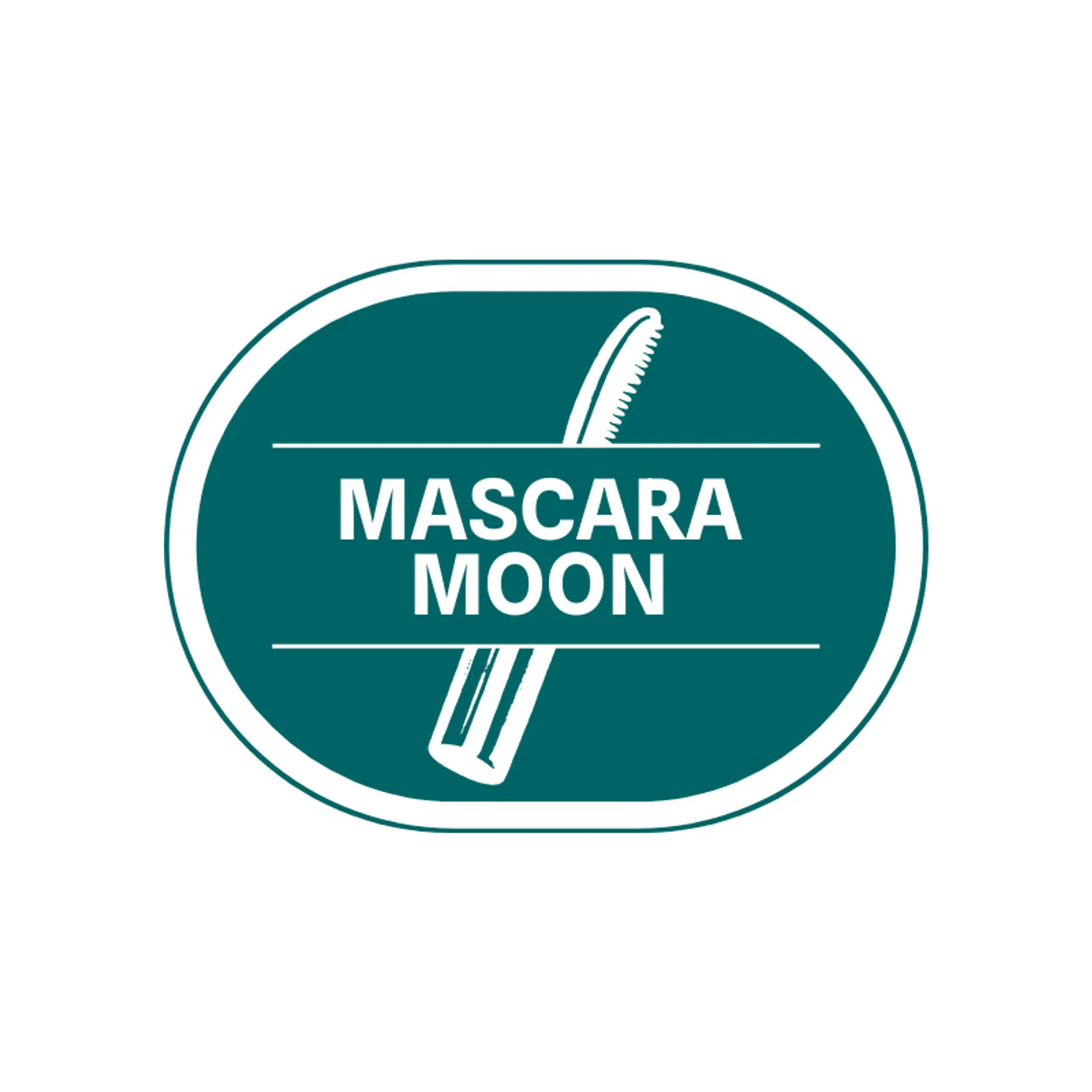 Mascara Moon logo for makeup