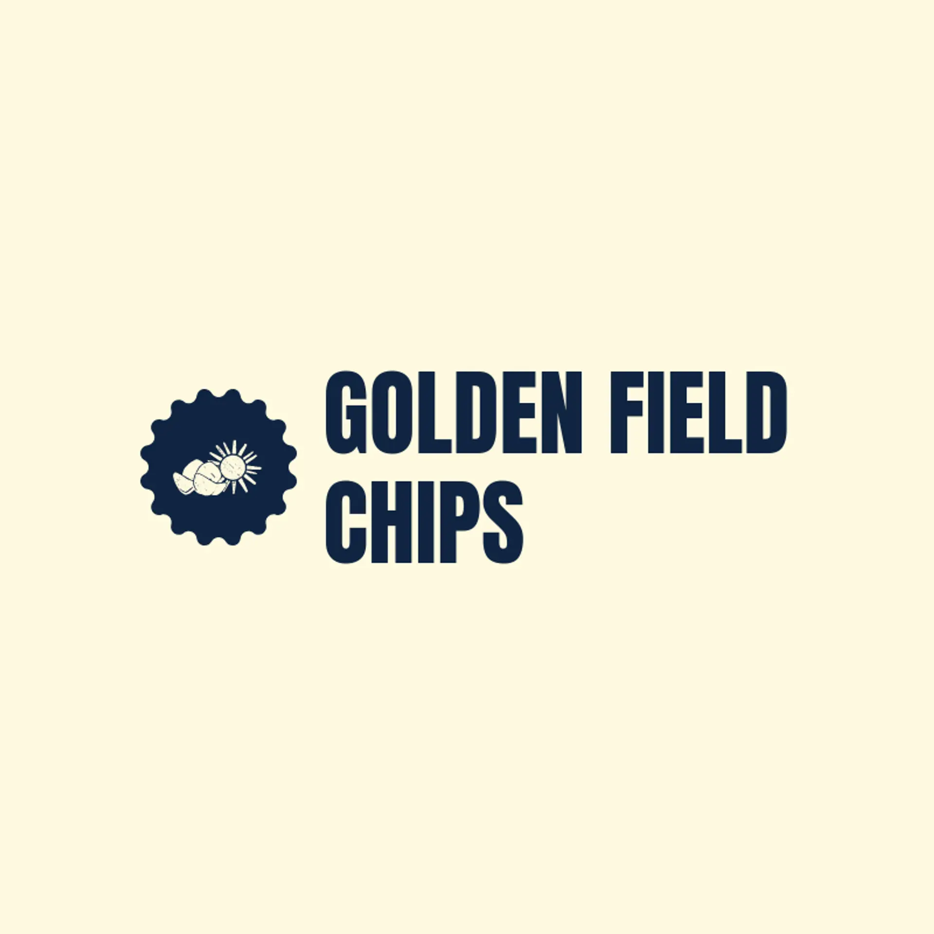 Golden Field Chips logo for chips