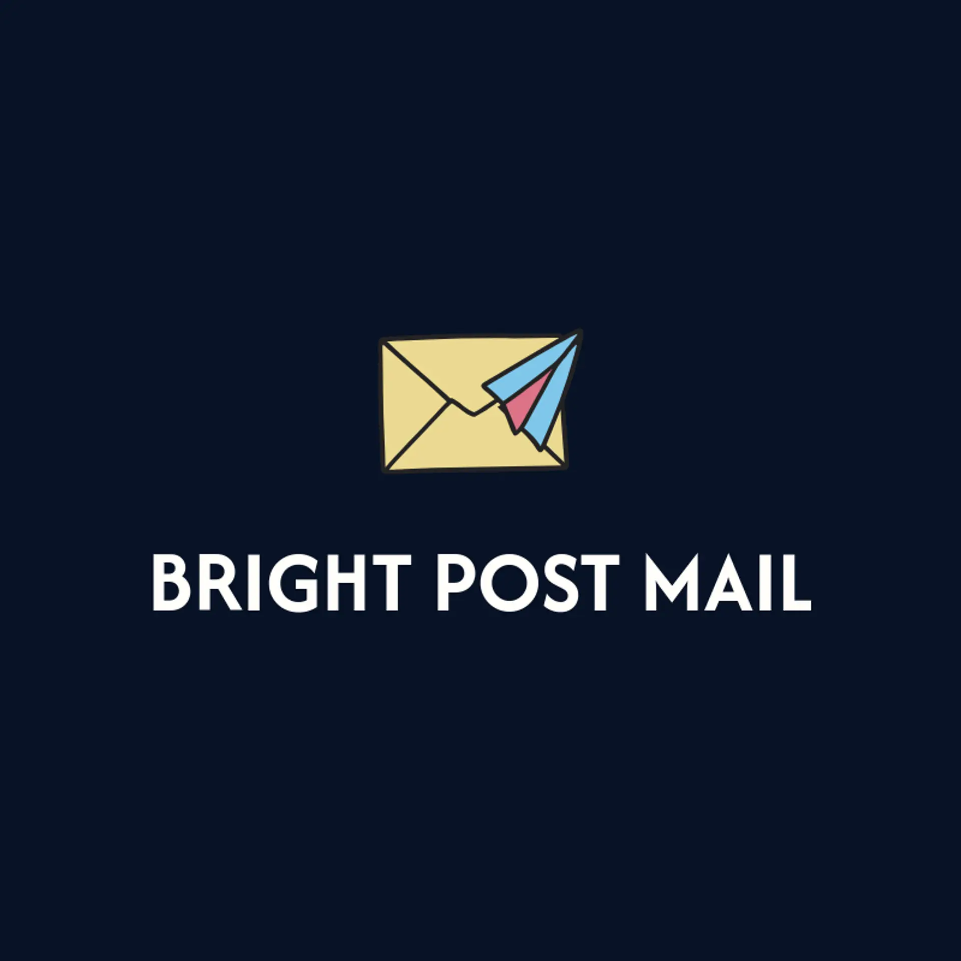 Bright Post Mail logo for mail