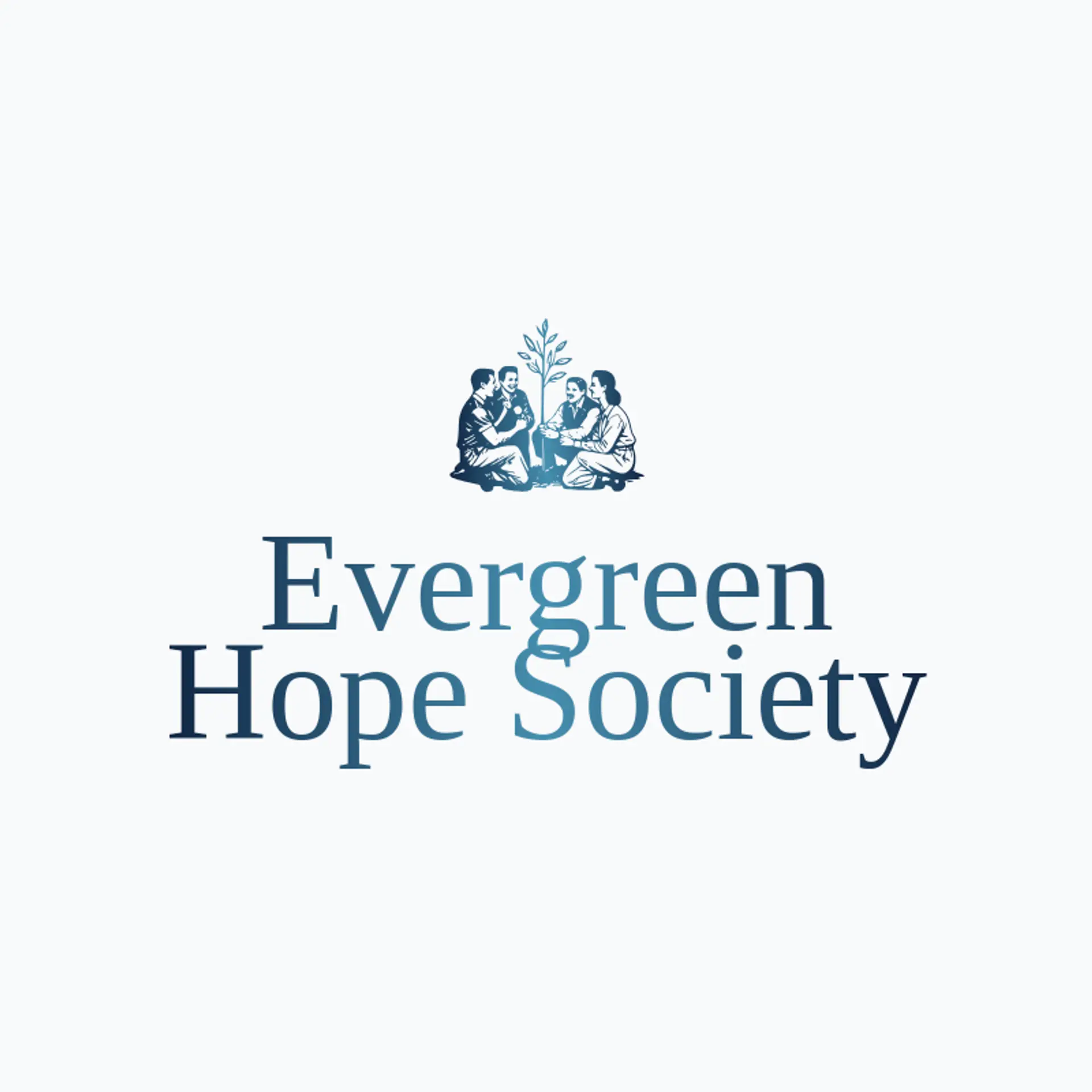 Evergreen Hope Society logo for humanity