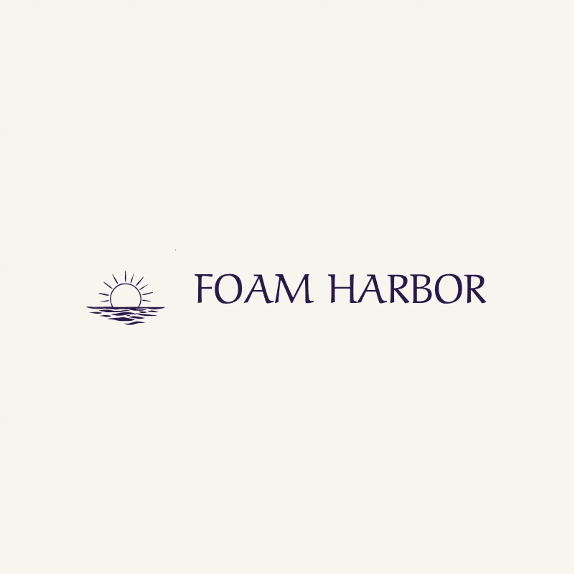 Foam Harbor logo for waves
