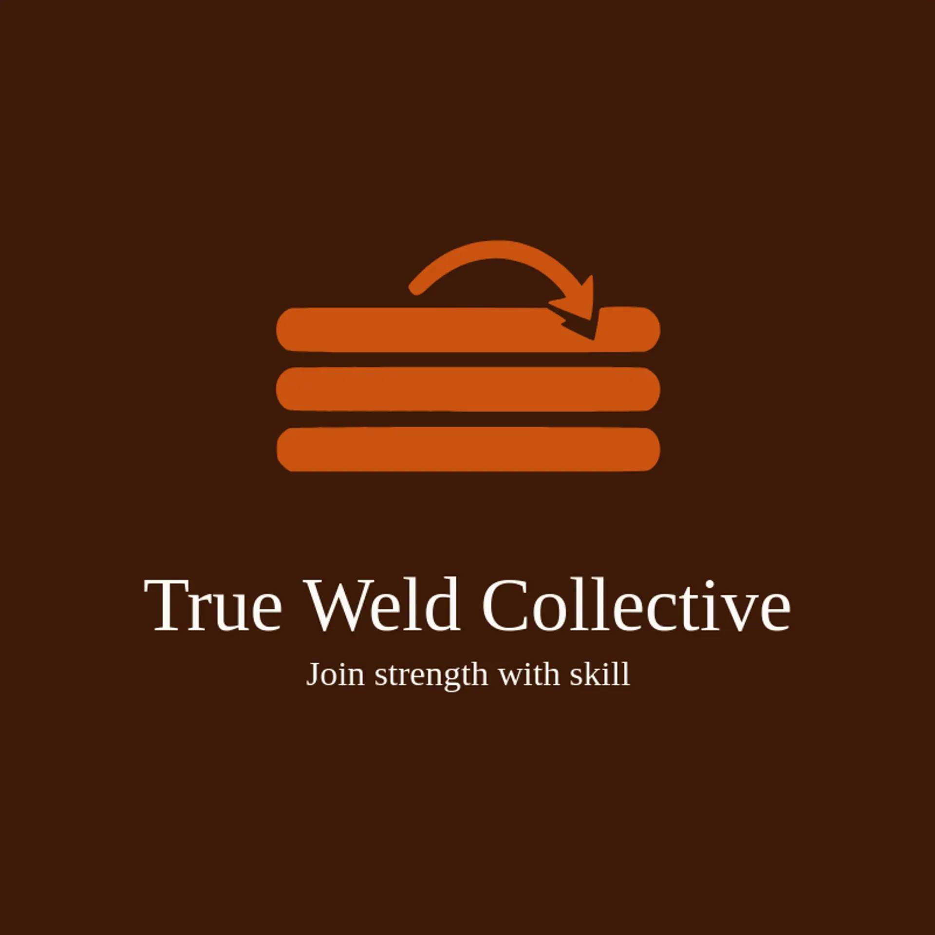 True Weld Collective logo for fabrication